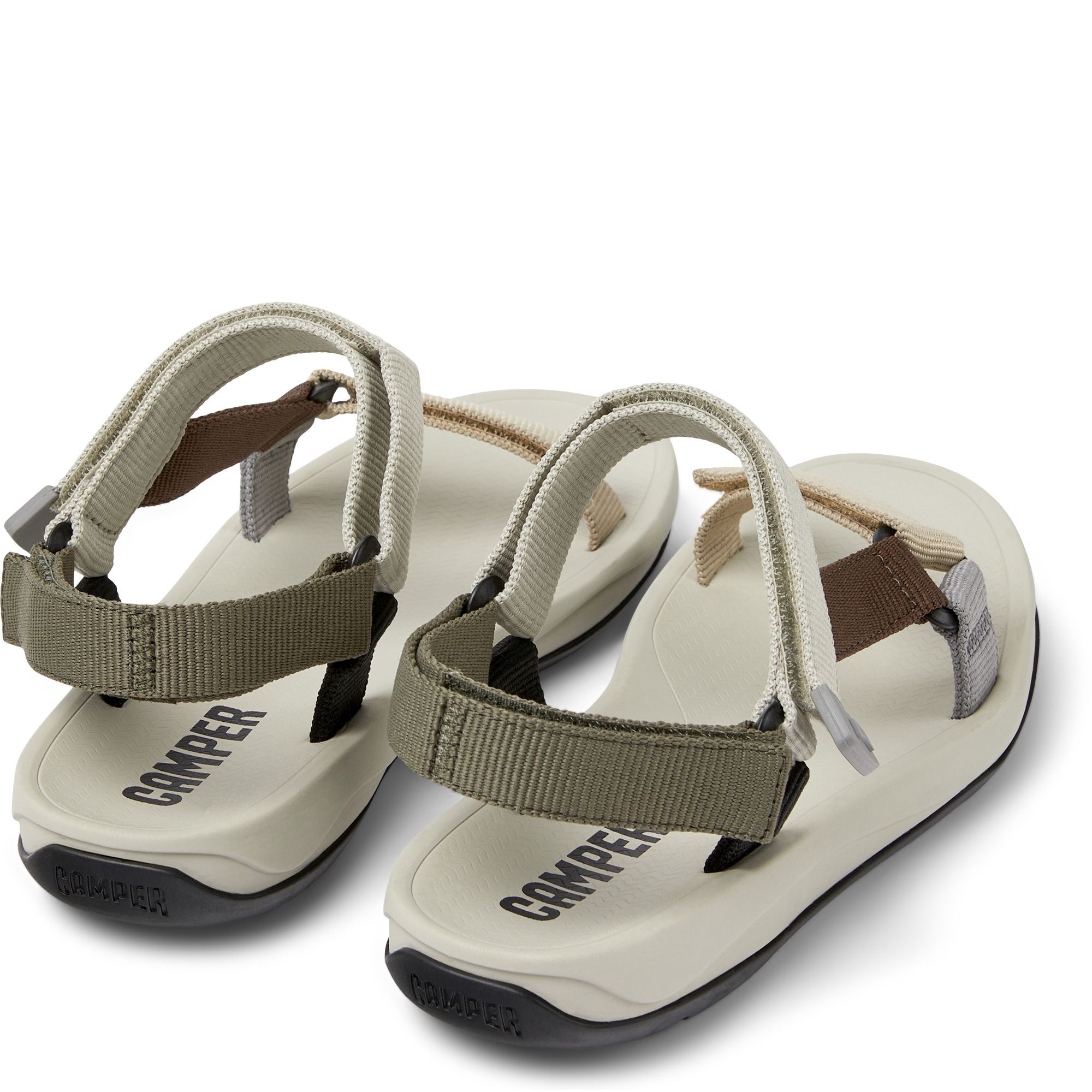 CAMPER Basutės moterims, Smėlio, Match Sandals 4