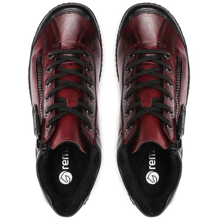 REMONTE Aulinukai moterims, Raudona, Ladies short boots 4