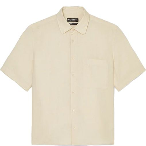 MARC O'POLO Marškiniai trump. rankovėmis vyrams, Pilka