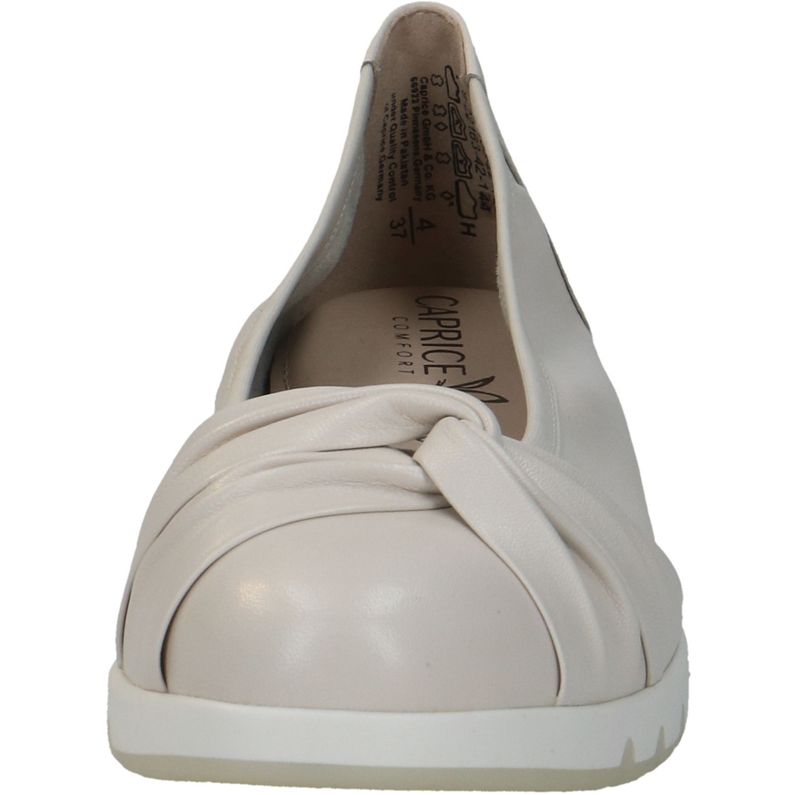 CAPRICE Balerinos moterims, Balta, Ballerinas 4