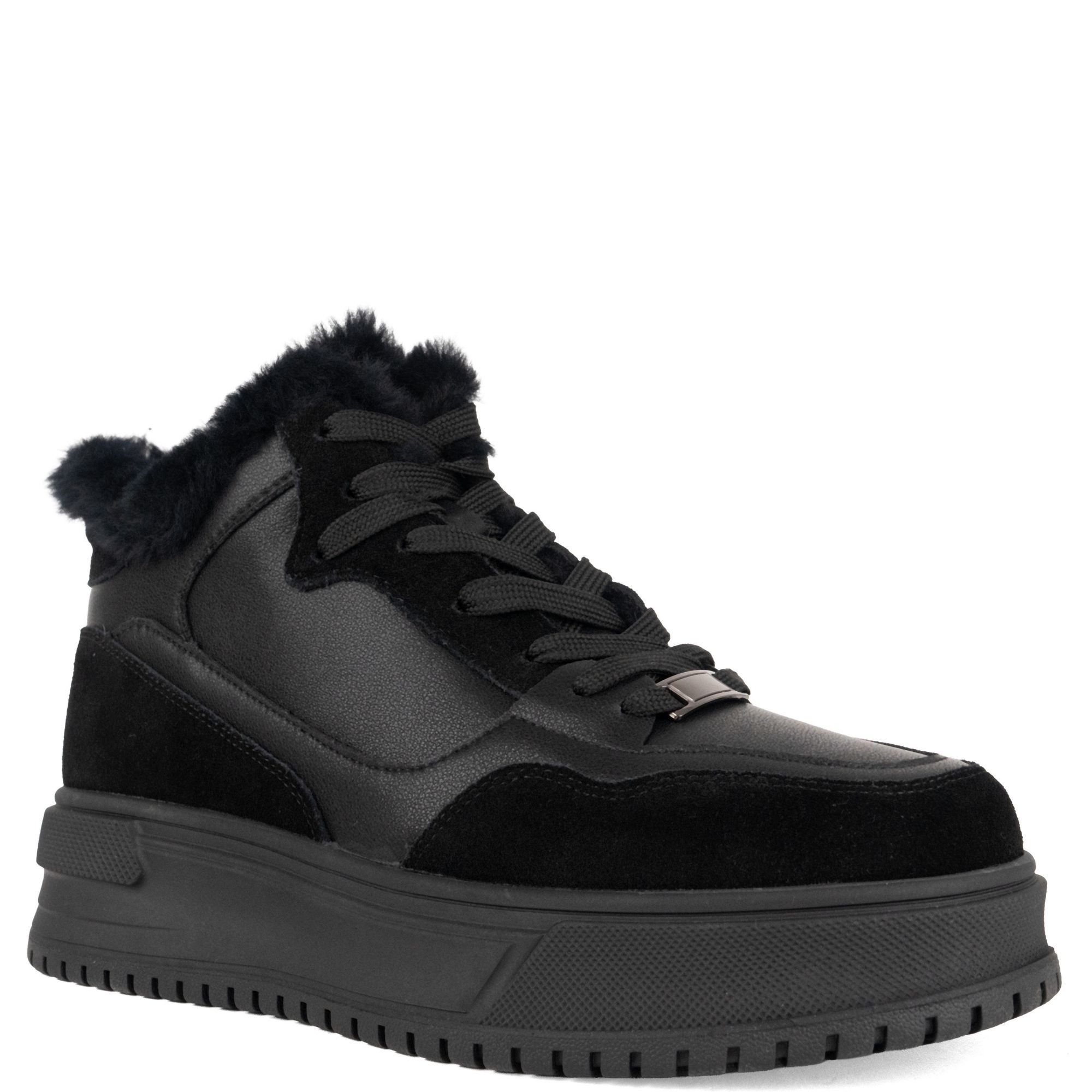 LA CONTE Pašiltinti aulinukai moterims, Juoda, Wm booties, LAC6590-25212-WOBLK 1