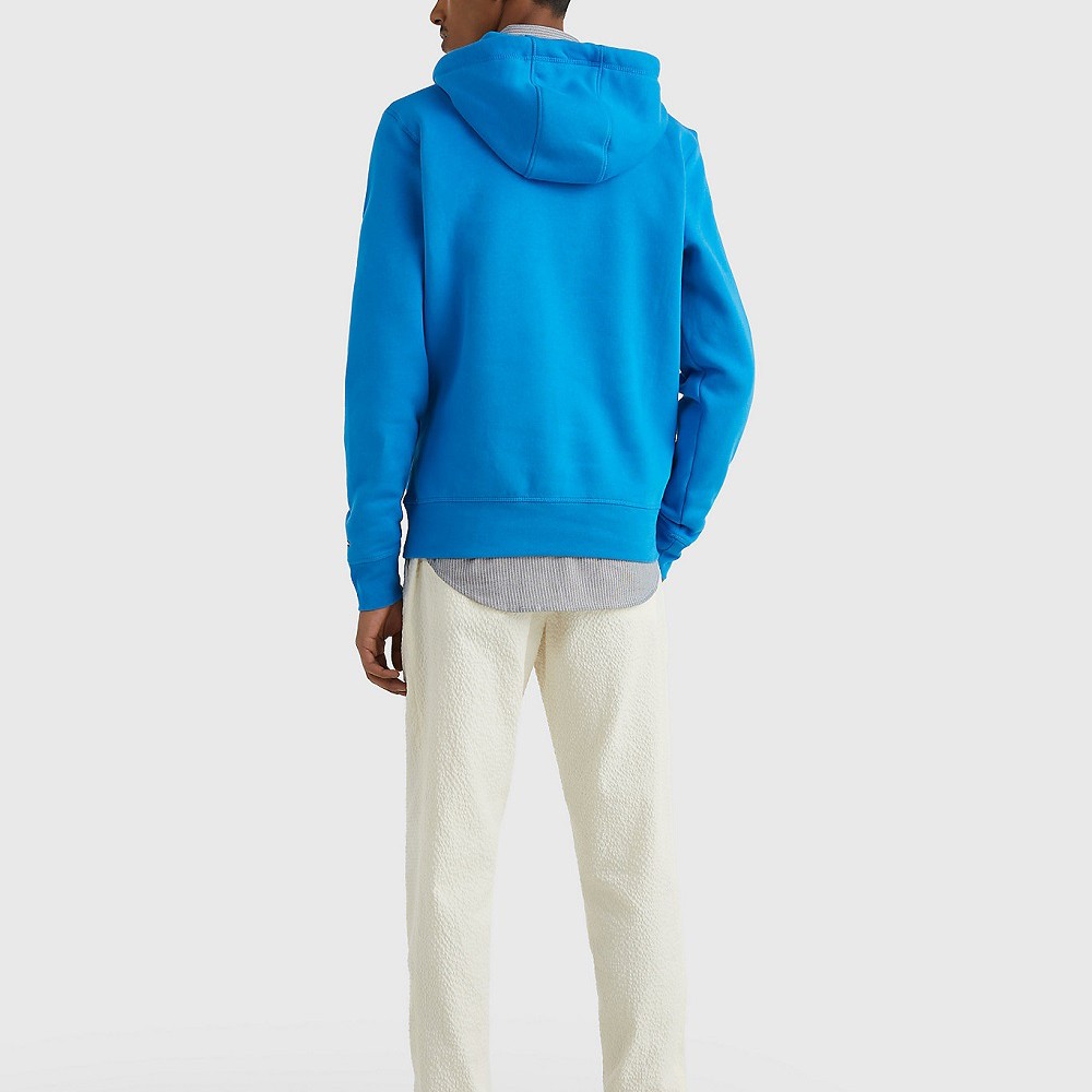 TOMMY HILFIGER Džemperis vyrams, Mėlyna, Tommy logo hoody 4