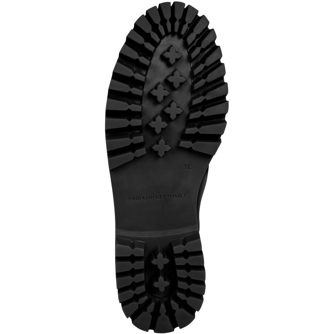 TOMMY HILFIGER Aulinukai moterims, Juoda, CASUAL LACE UP BOOT 4