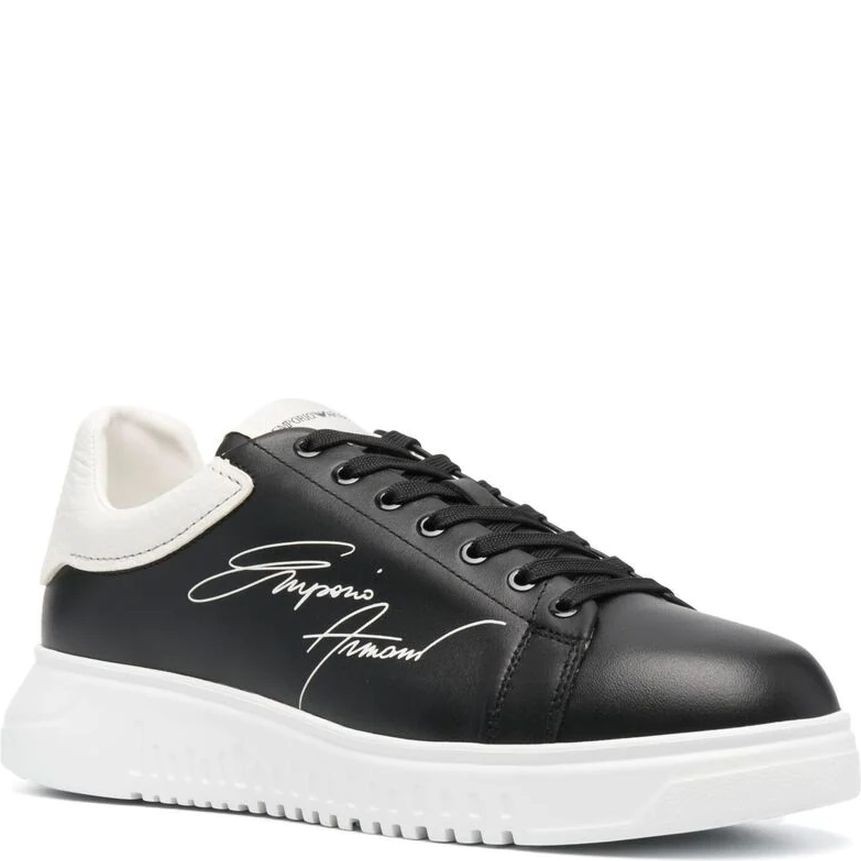 EMPORIO ARMANI Sportiniai bateliai vyrams, Juoda, SNEAKER 2