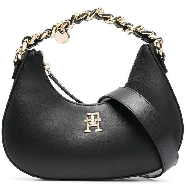 TOMMY HILFIGER Rankinė per petį moterims, Juoda, TH CHIC CROSSOVER 1