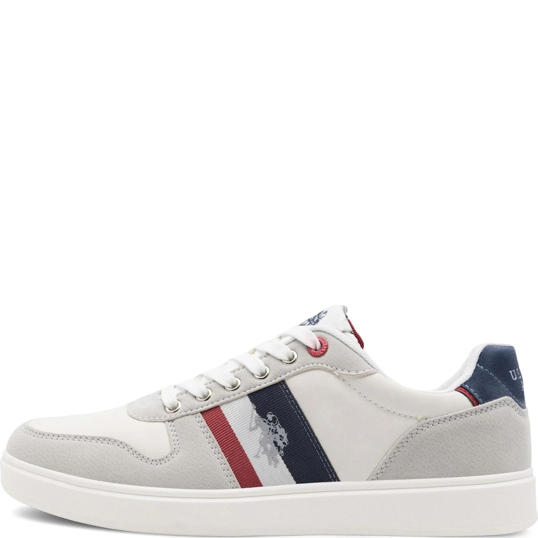 U.S.POLO Laisvalaikio bateliai vyrams, Balta, ROKKO 3