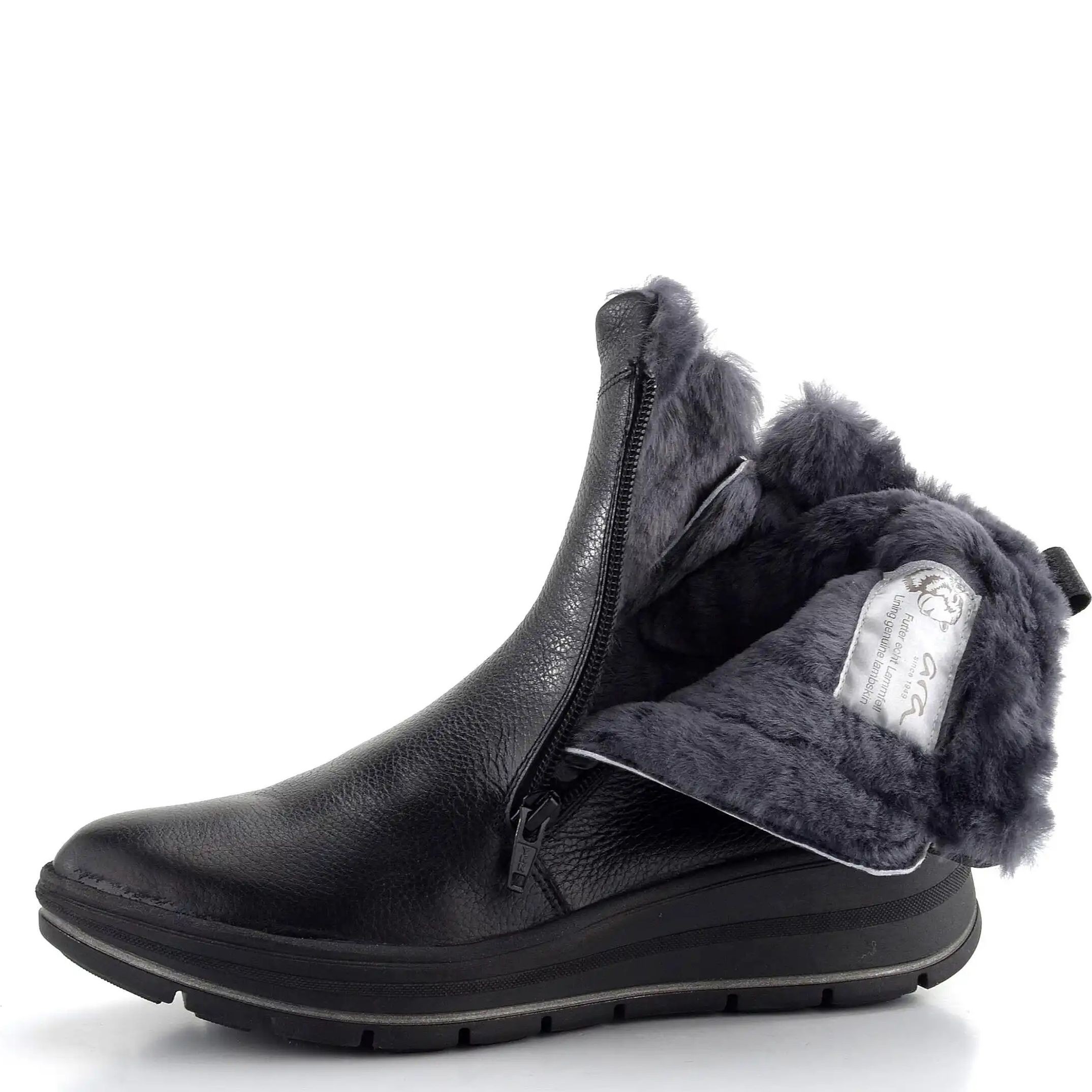 ARA Pašiltinti aulinukai moterims, Juoda, Calais keil booties 3