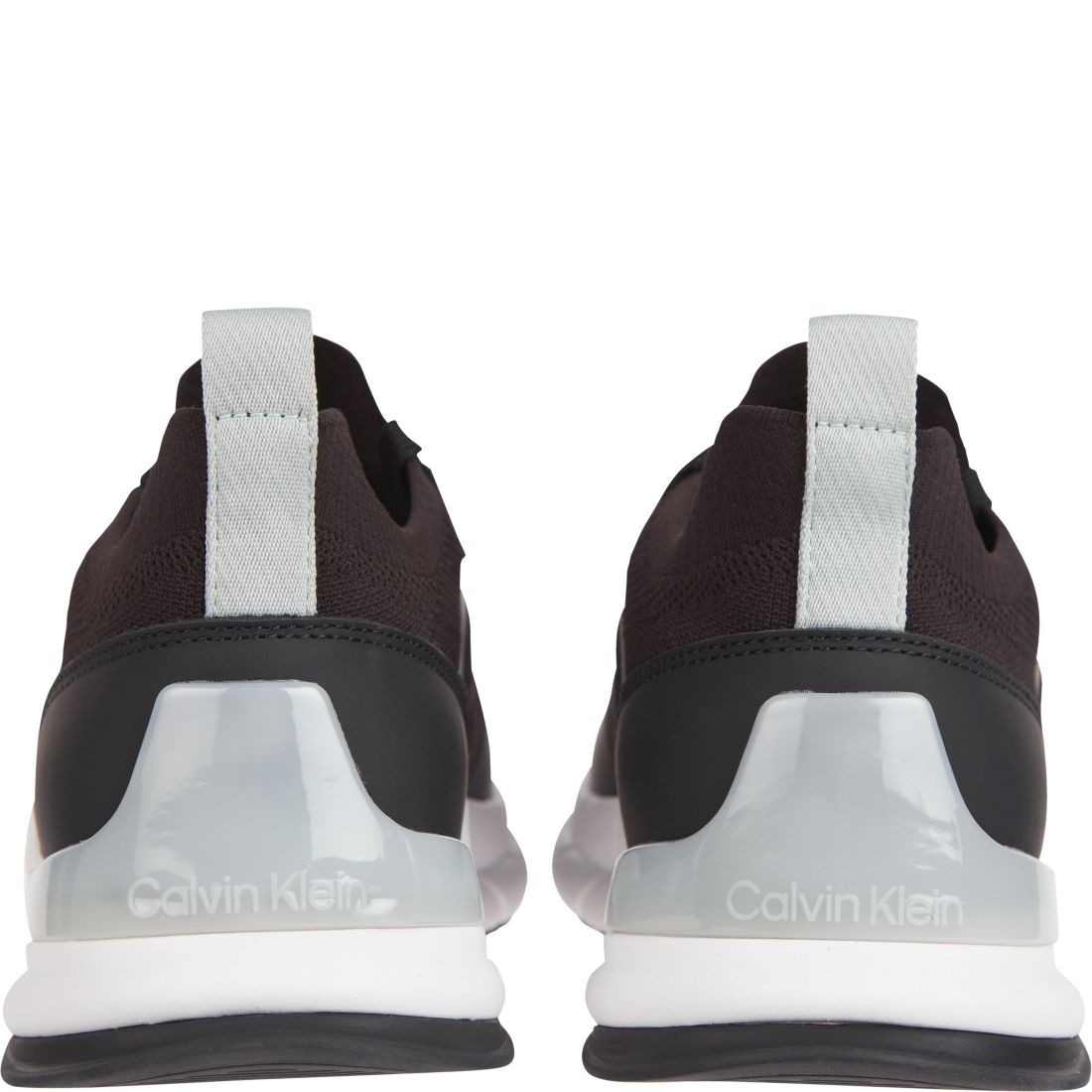 CALVIN KLEIN Sportiniai bateliai vyrams, Juoda, Low top lace up mix sport shoe 5