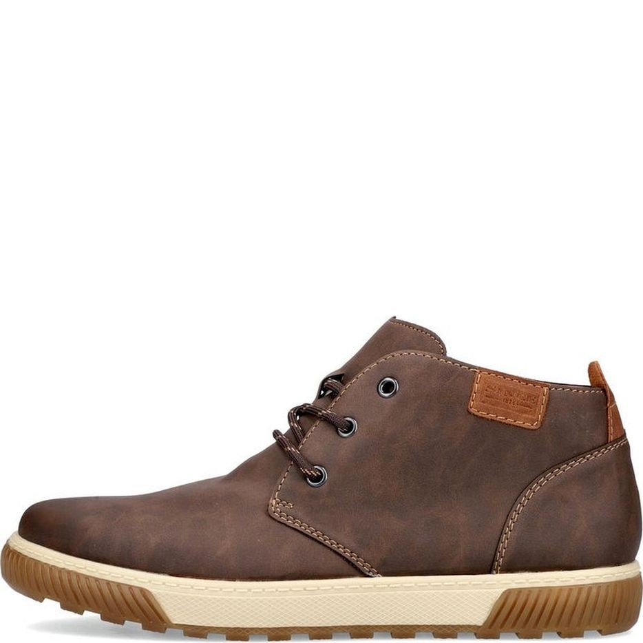 RIEKER Aulinukai vyrams, Ruda, BOOTIES 4