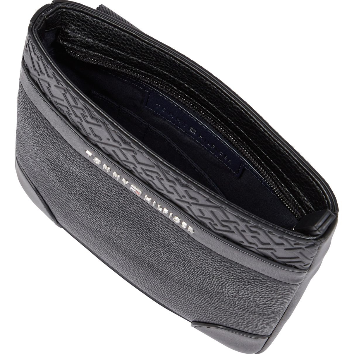 TOMMY HILFIGER Rankinė per petį vyrams, Juoda, Central mini crossover 4