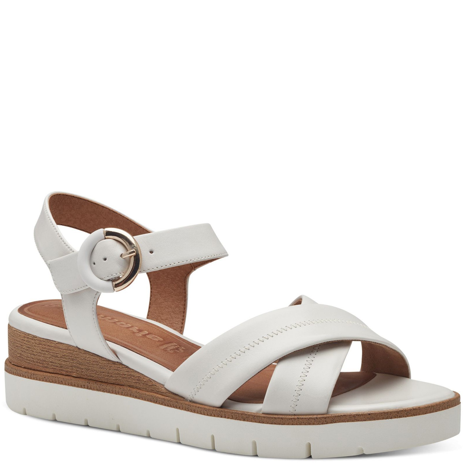 TAMARIS Basutės moterims, Balta, Sandals 1