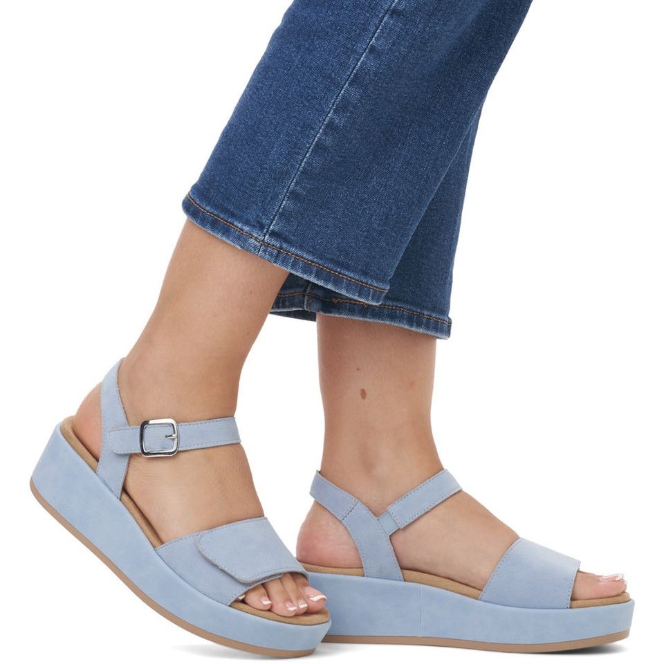 REMONTE Basutės moterims, Mėlyna, SANDALS 2