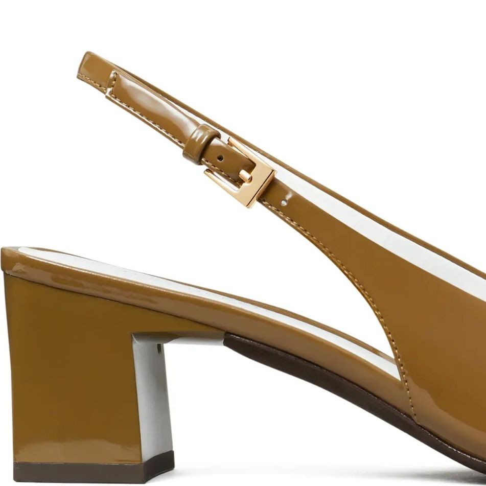 TORY BURCH Aukštakulniai moterims, Ruda, Georgia slingback 55mm 3