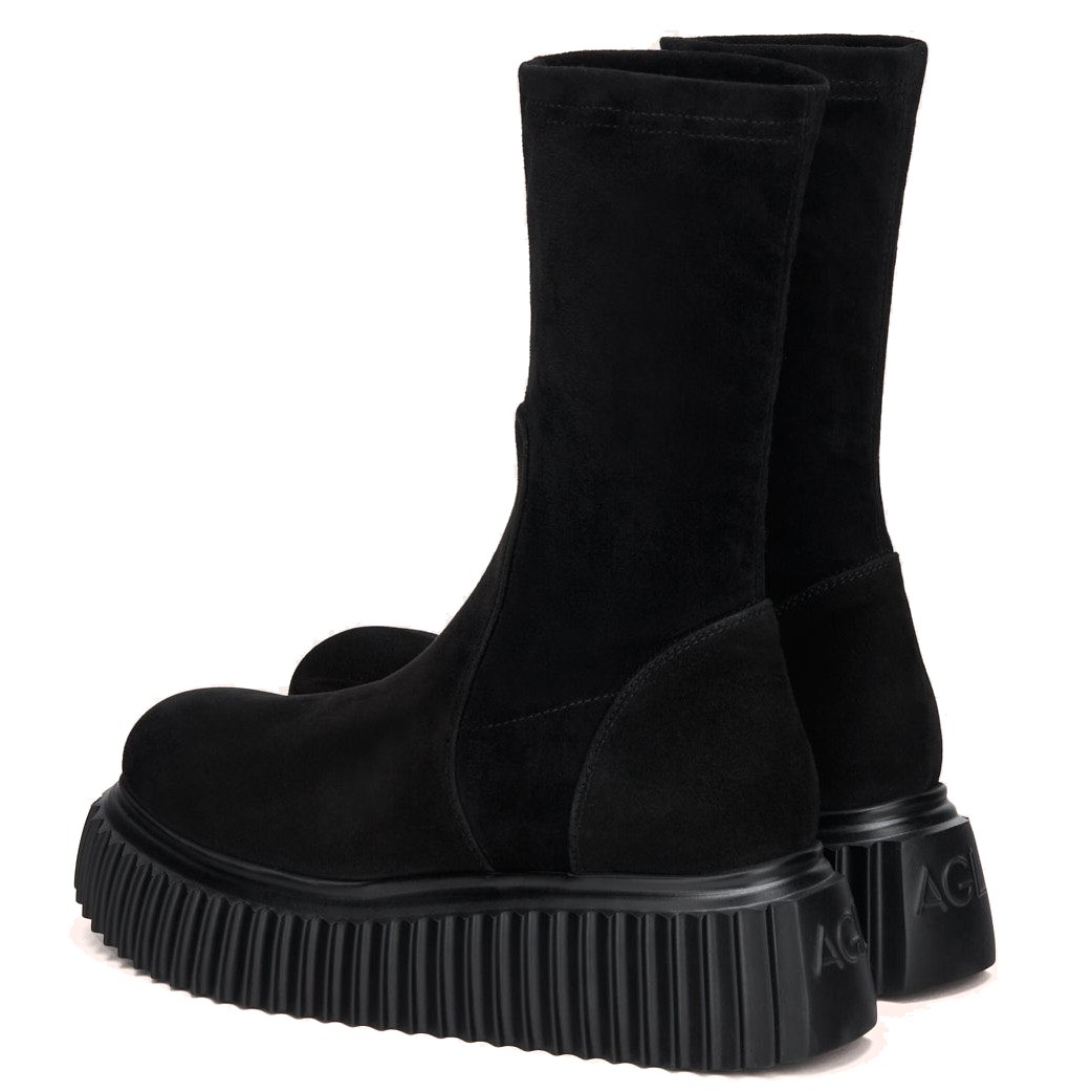 AGL Aulinukai moterims, Juoda, Milagros stretch bootie 3