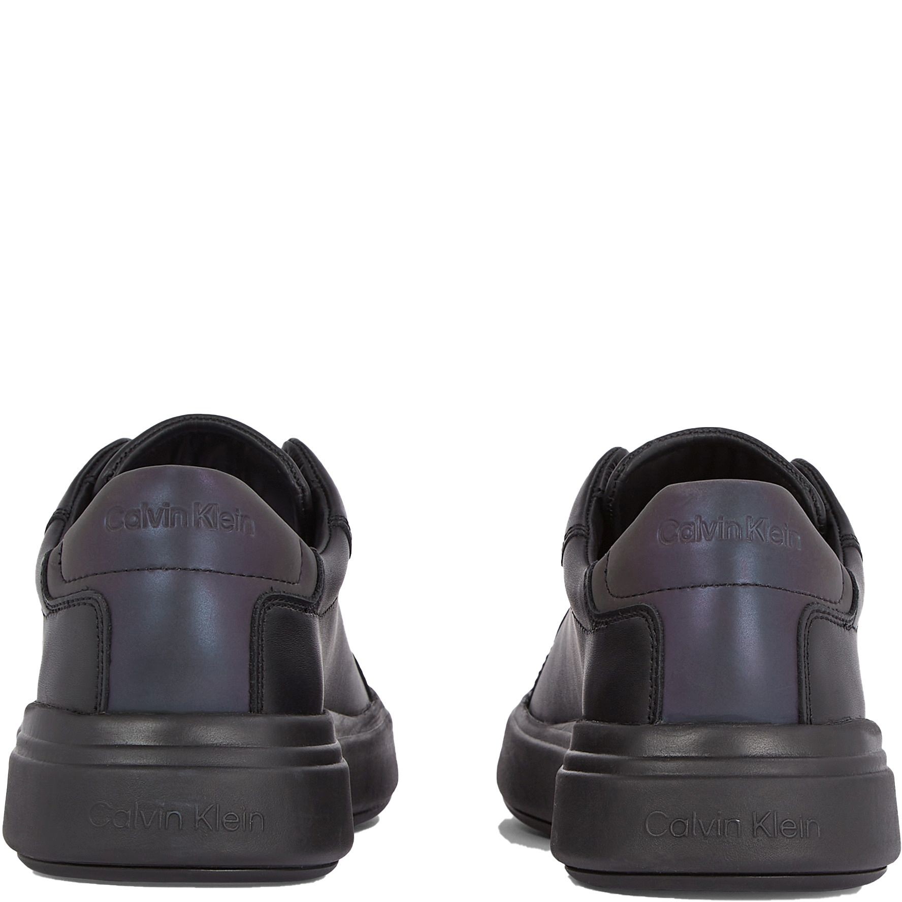 CALVIN KLEIN Laisvalaikio bateliai vyrams, Juoda, Low top lace up pet leisure 3