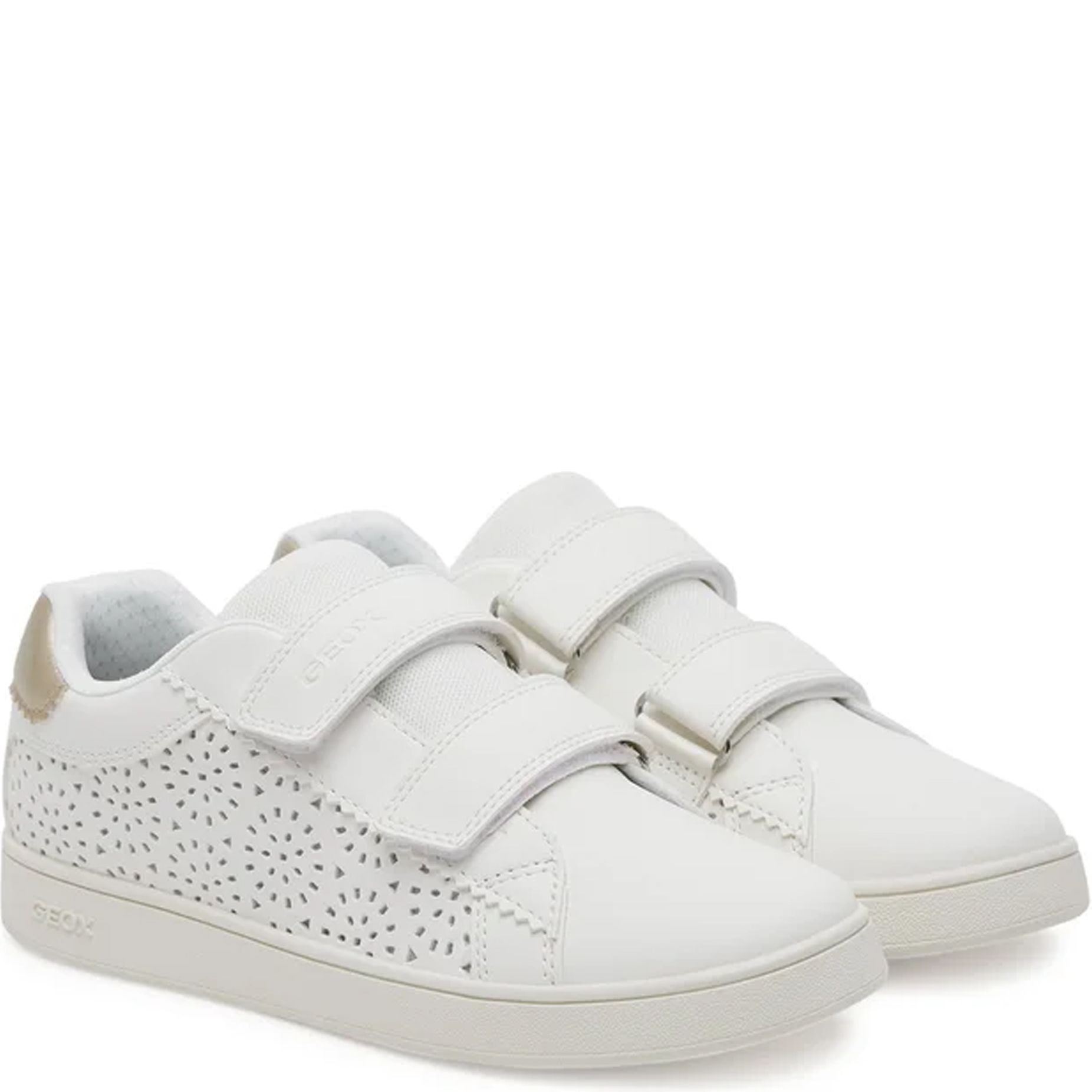 GEOX Laisvalaikio bateliai mergaitėms, Balta, Eclyper leisure 1