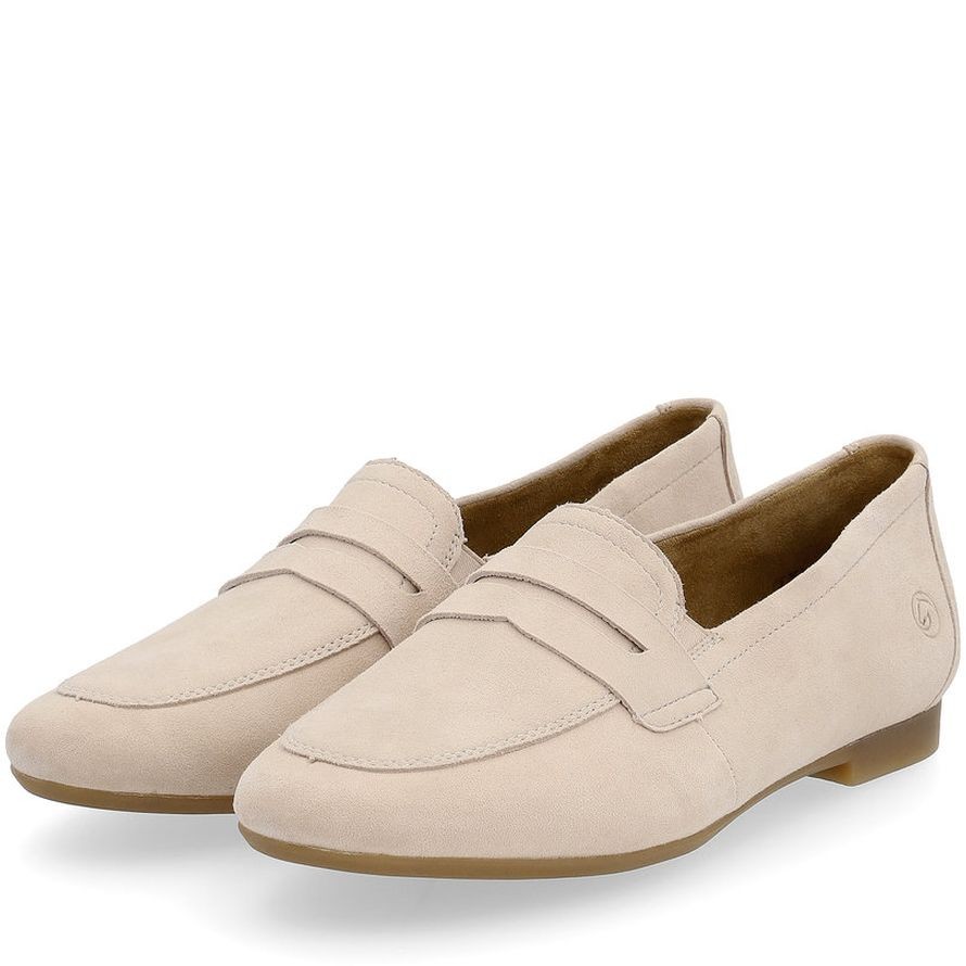 REMONTE Loaferiai moterims, Smėlio, LOAFERS 10