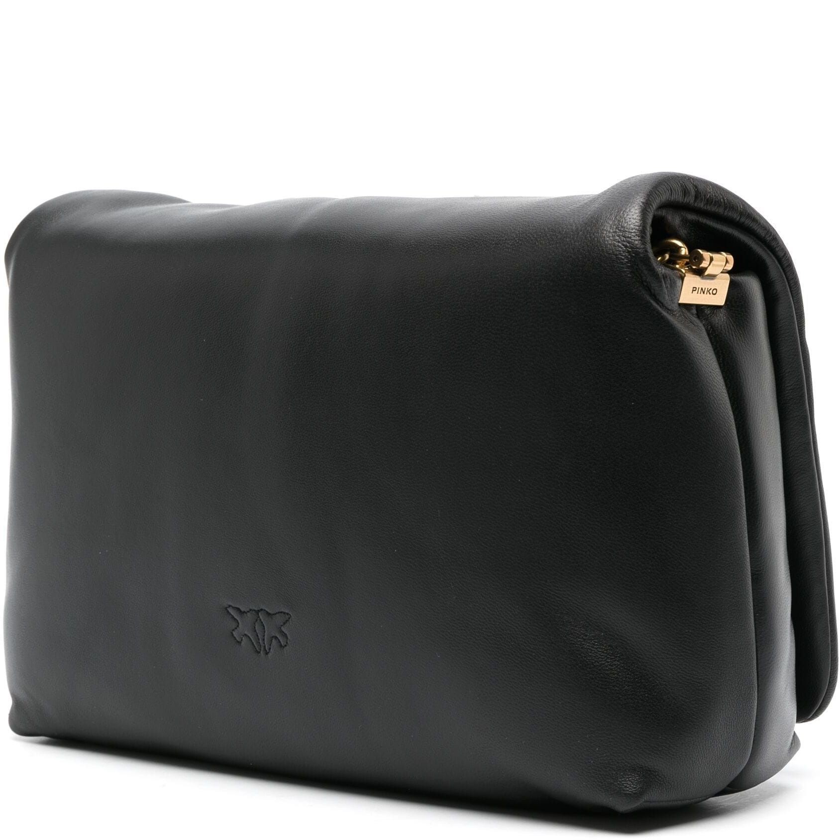 PINKO Rankinė per petį moterims, Juoda, Classic love shoulder bag 2