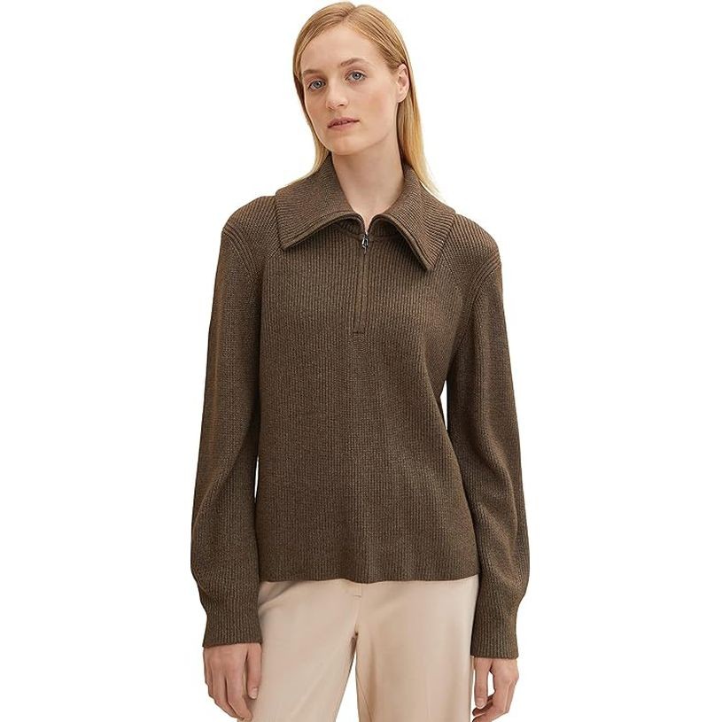 TOM TAILOR Megztinis moterims, Žalia, Megztinis 2