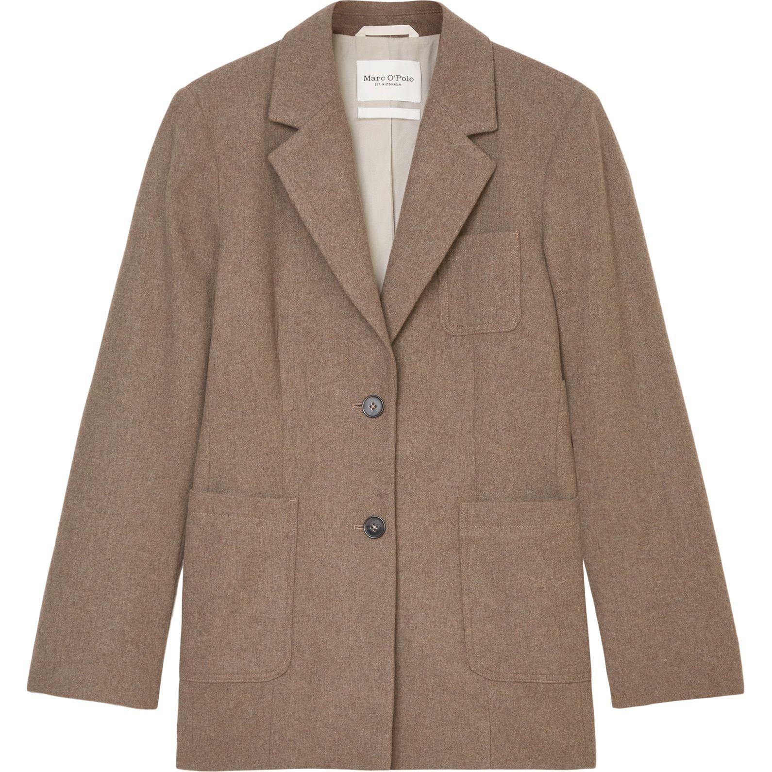 MARC O'POLO Švarkas moterims, Ruda, Blazers 409020880083 1