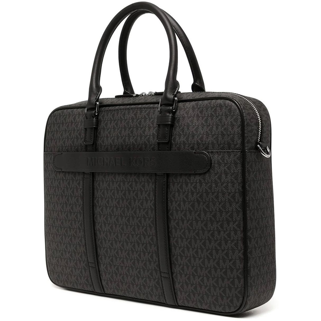 MICHAEL KORS Dėklas kompiuteriui vyrams, Juoda, Commuter brief case 2
