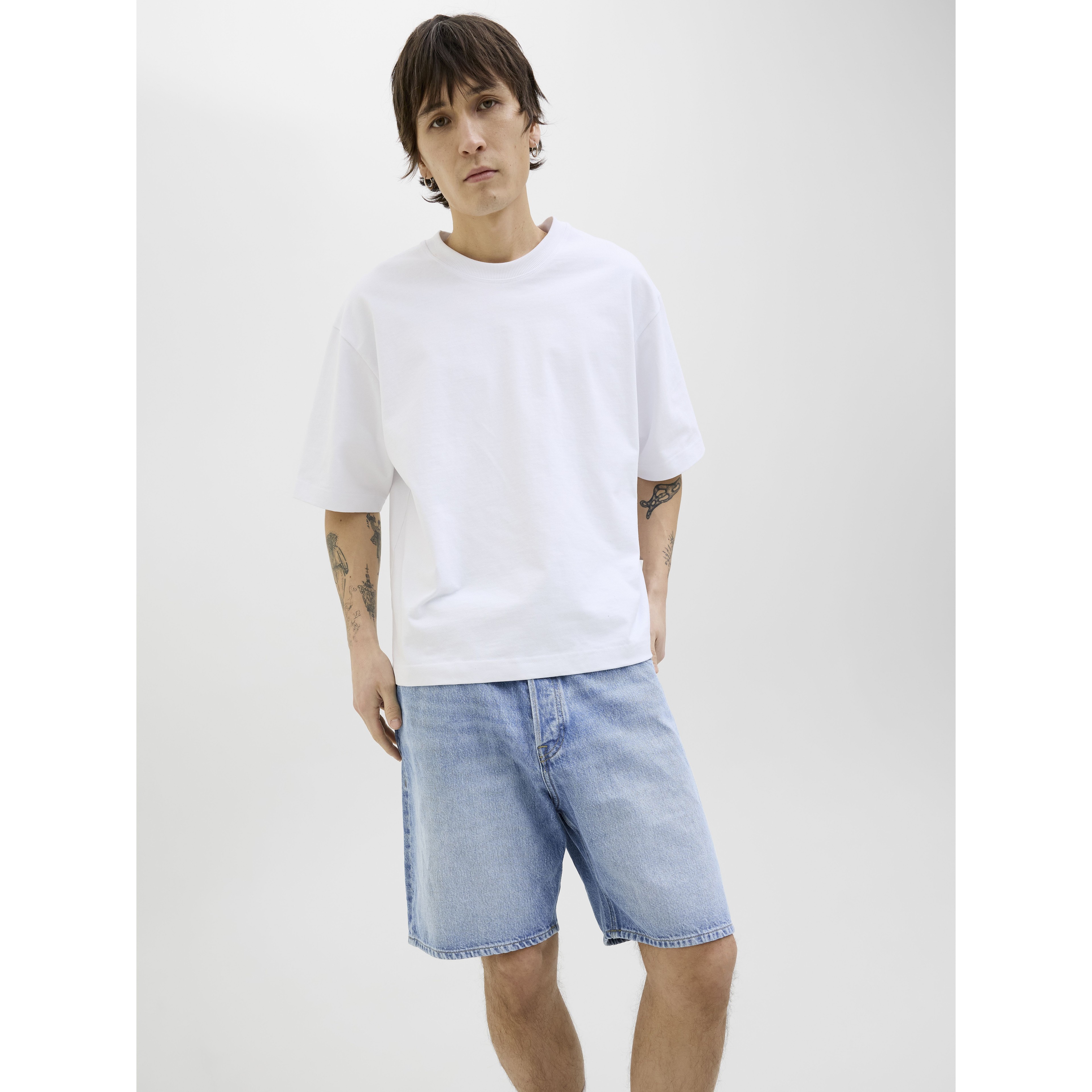 JACK & JONES Šortai vyrams, Mėlyna, Tony shorts 7