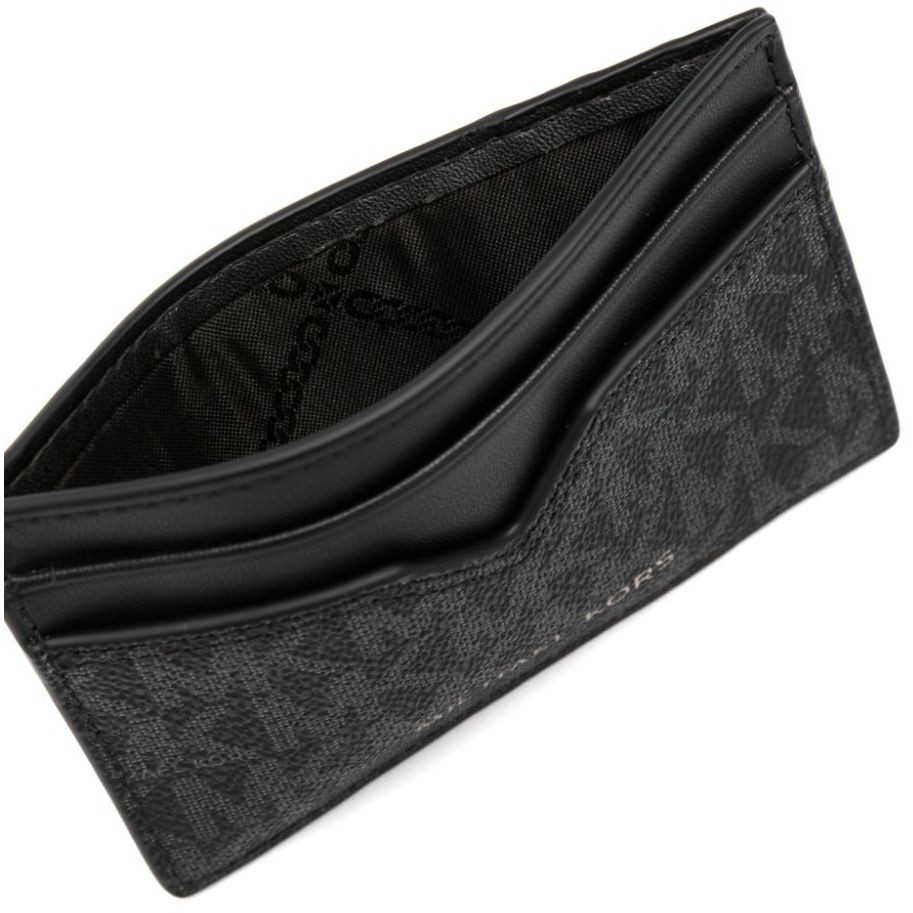 MICHAEL KORS Kortelių dėklas vyrams, Juoda, Cardholder 3