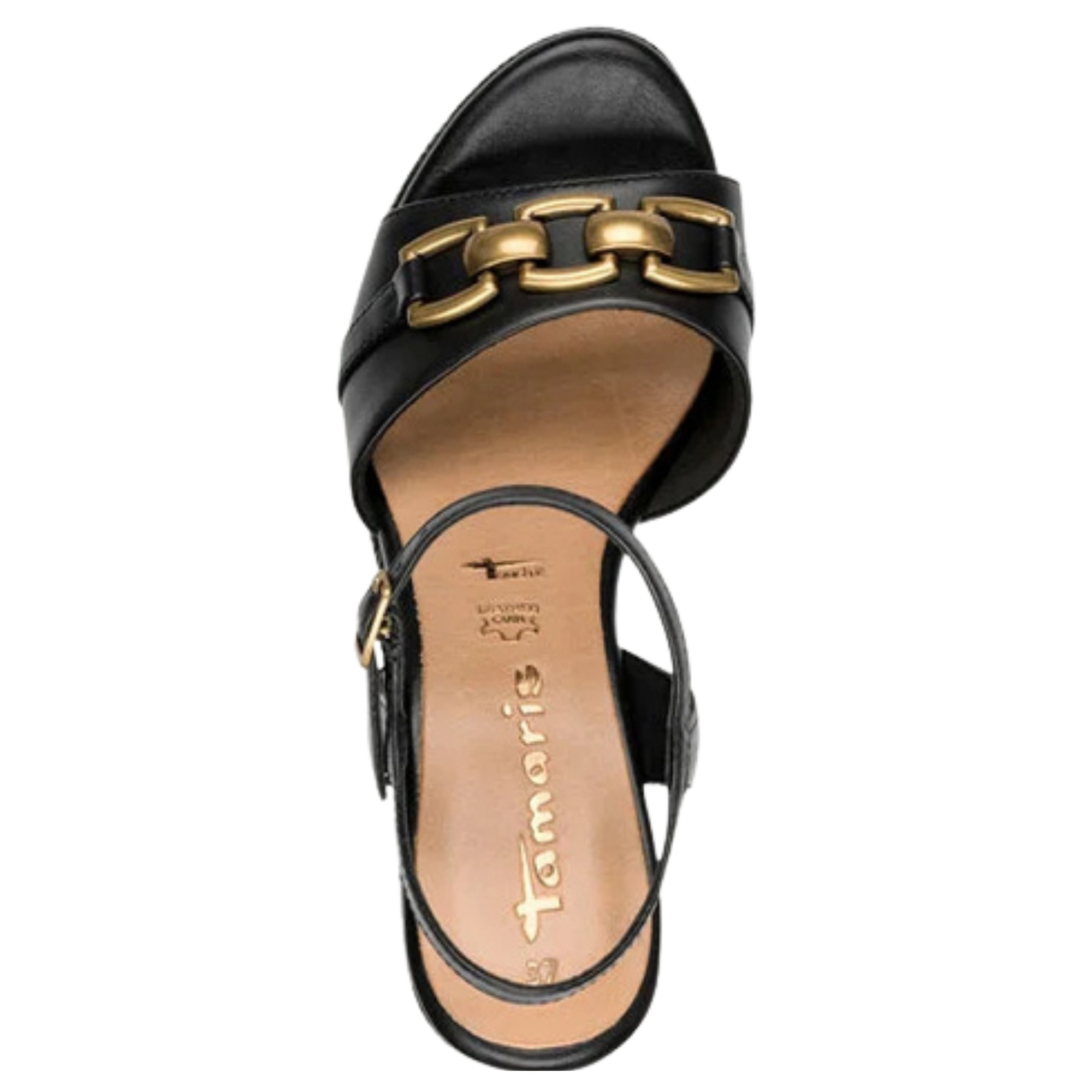 TAMARIS Basutės moterims, Juoda, Sandals 3