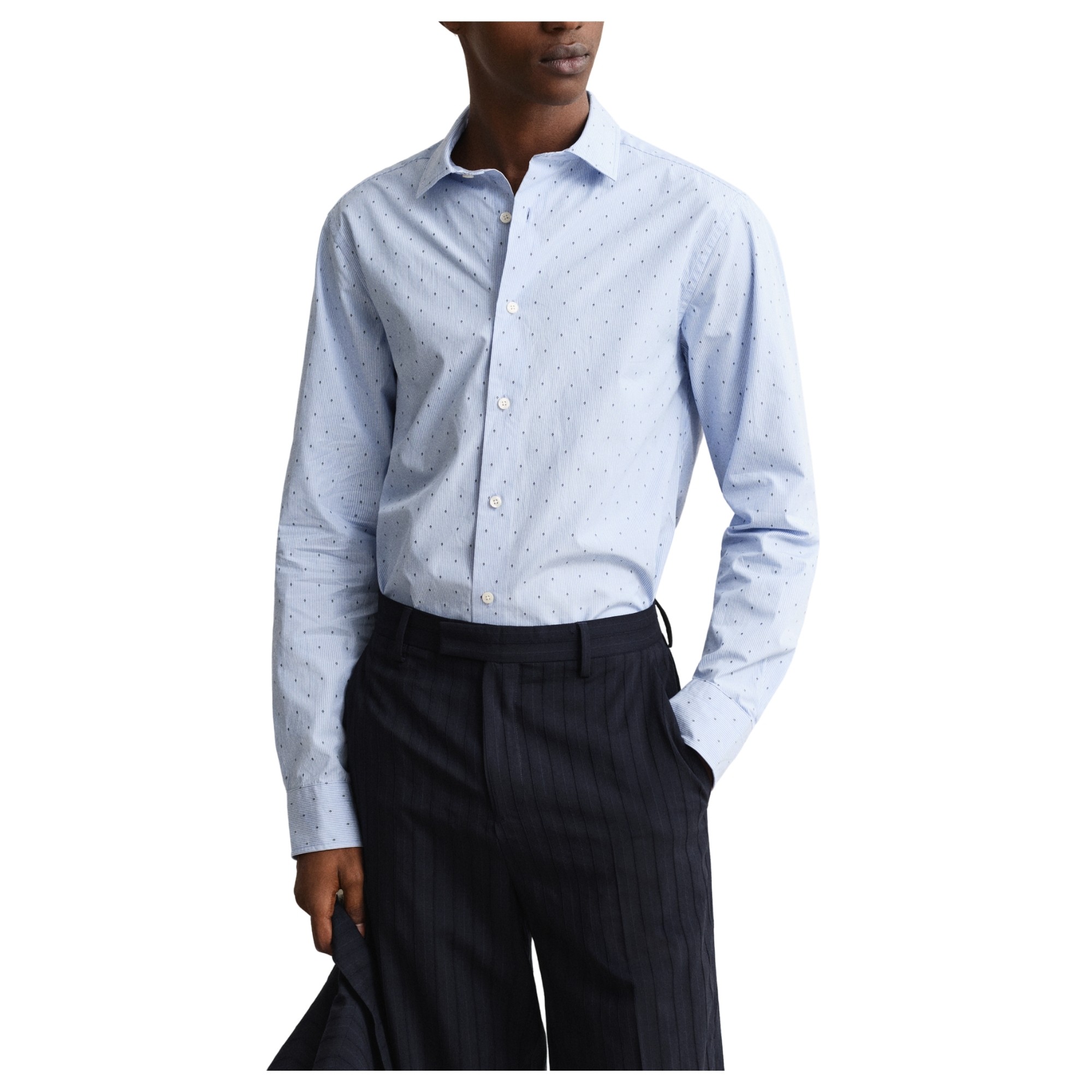 GANT Marškiniai ilgomis rankovėmis vyrams, purple, 3260049-411 Shirts lon 2