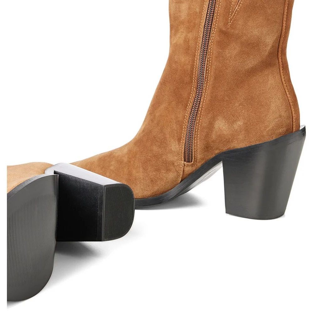 TAMARIS Aulinukai moterims, Ruda, Heeled boot 4