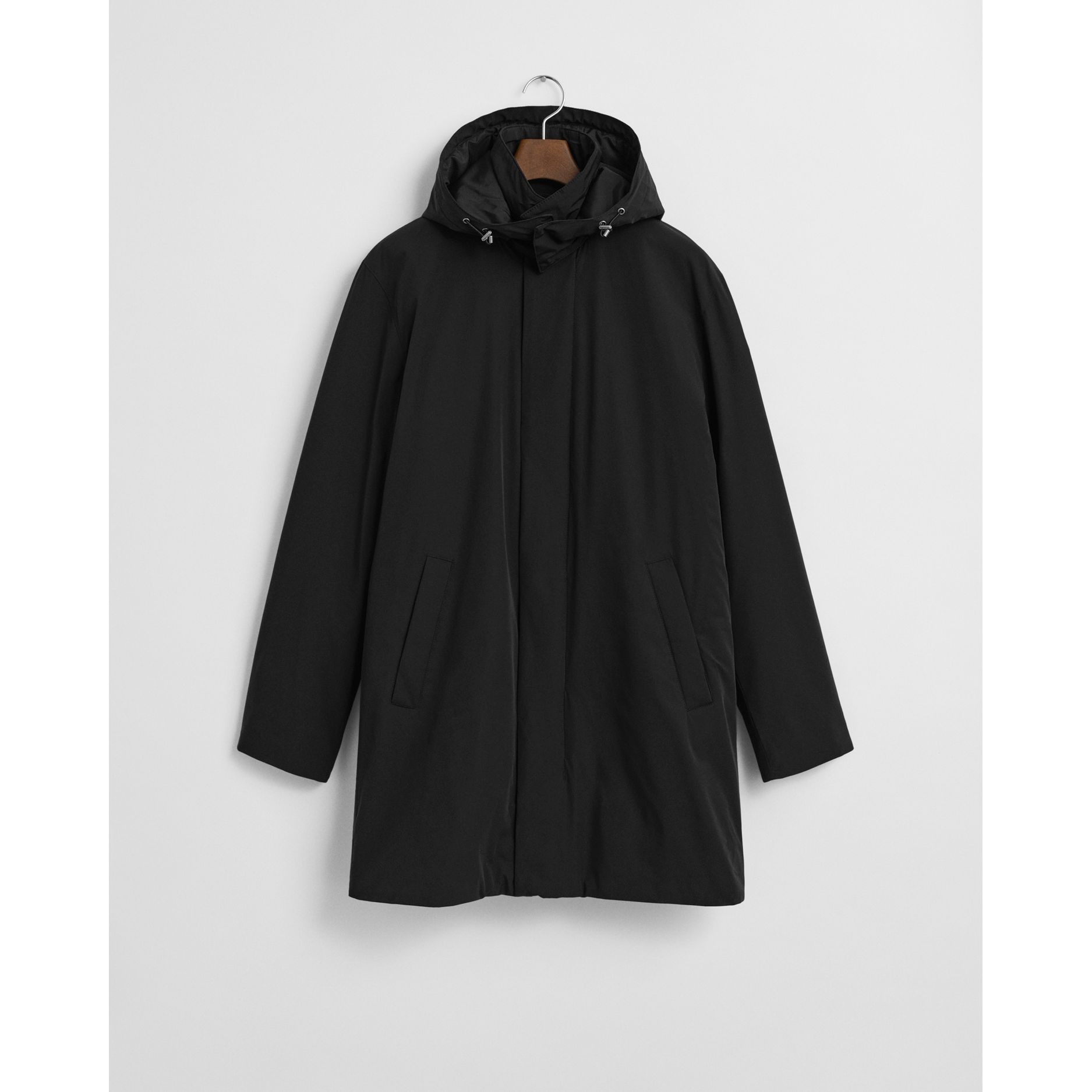 GANT Paltas vyrams, Juoda, padded car coat 3