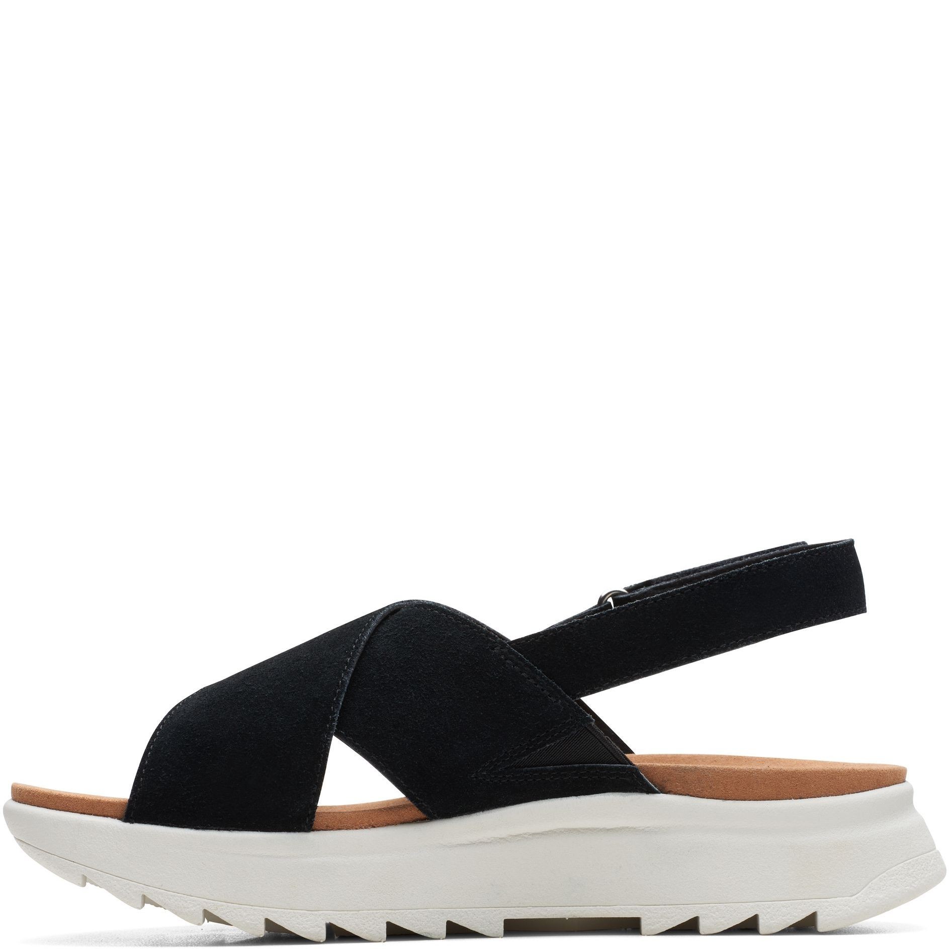 CLARKS Basutės moterims, Juoda, DashLite Wish Sandals 4