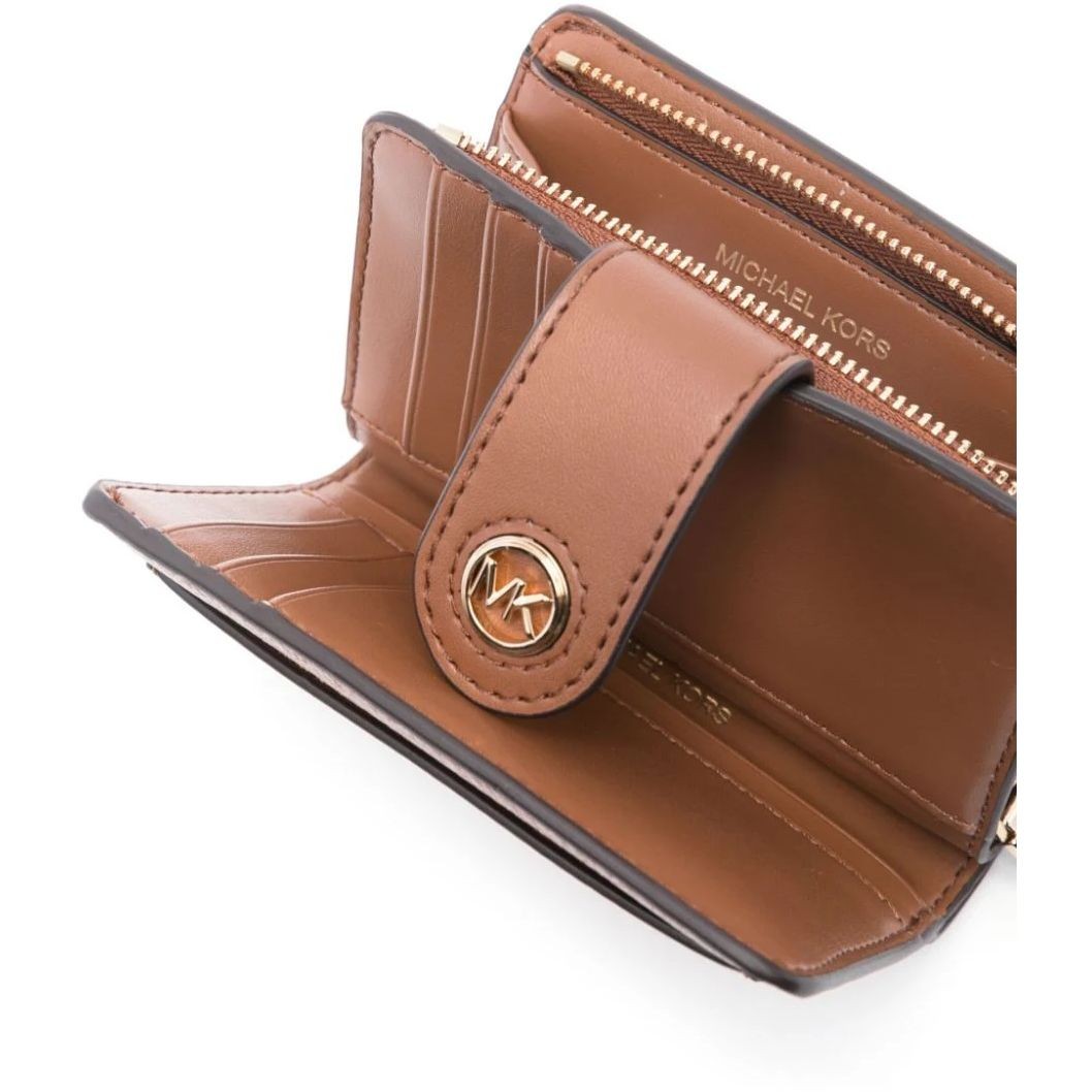 MICHAEL KORS Piniginė moterims, Ruda, Sm tab compact pckt wllt 3