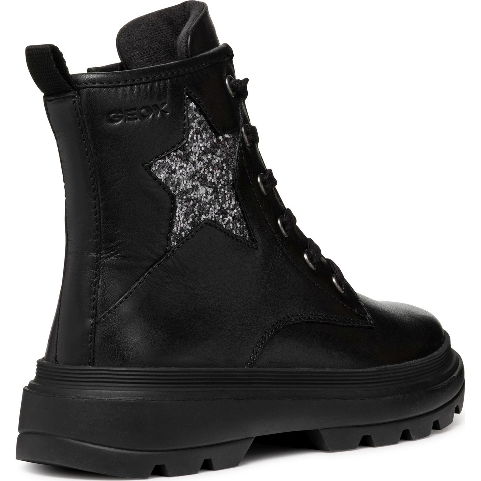 GEOX Aulinukai mergaitėms, Juoda, Kiddartah booties 4