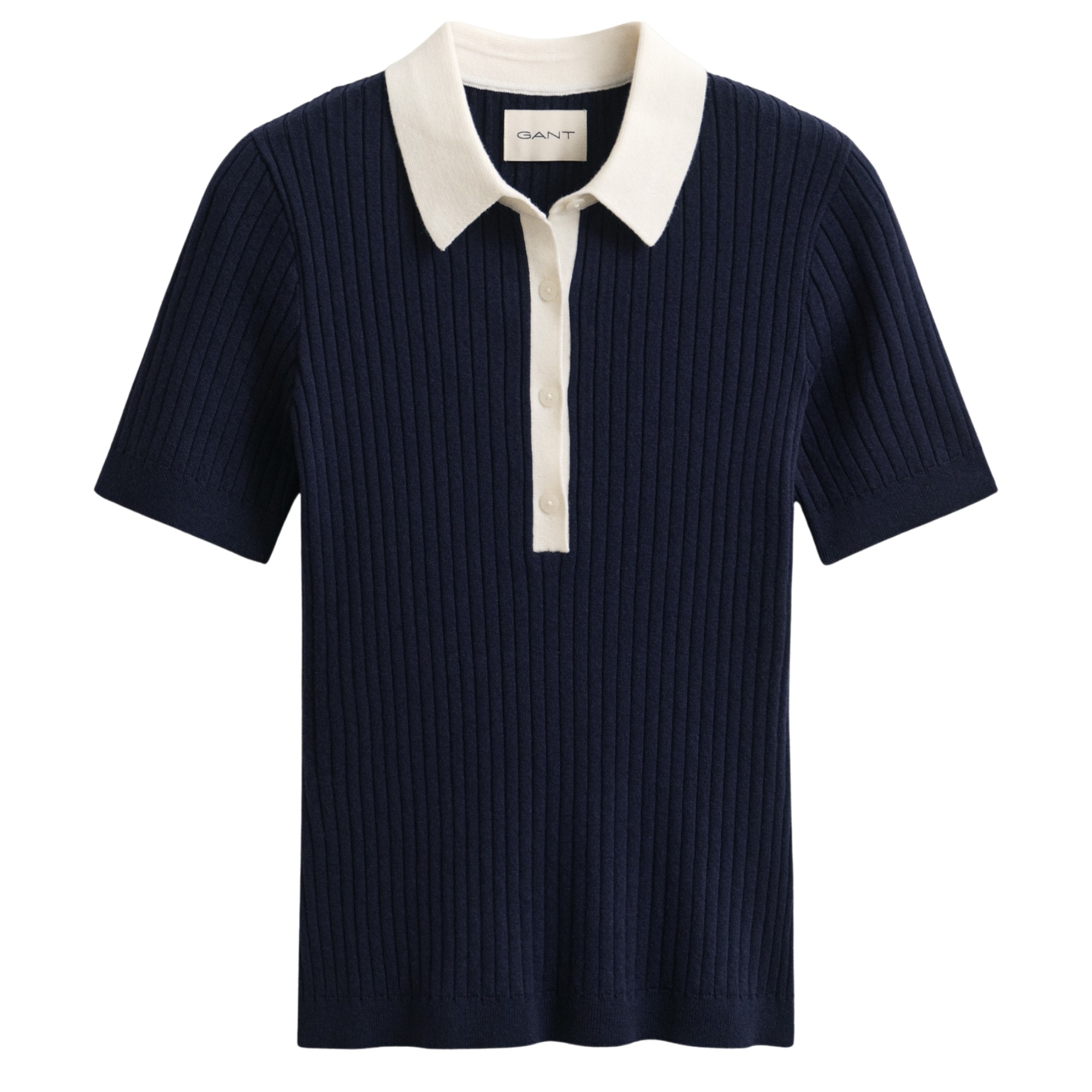 GANT Polo marškiniai trumpos rank. moterims, Mėlyna, 4805473-433 Polo short 1