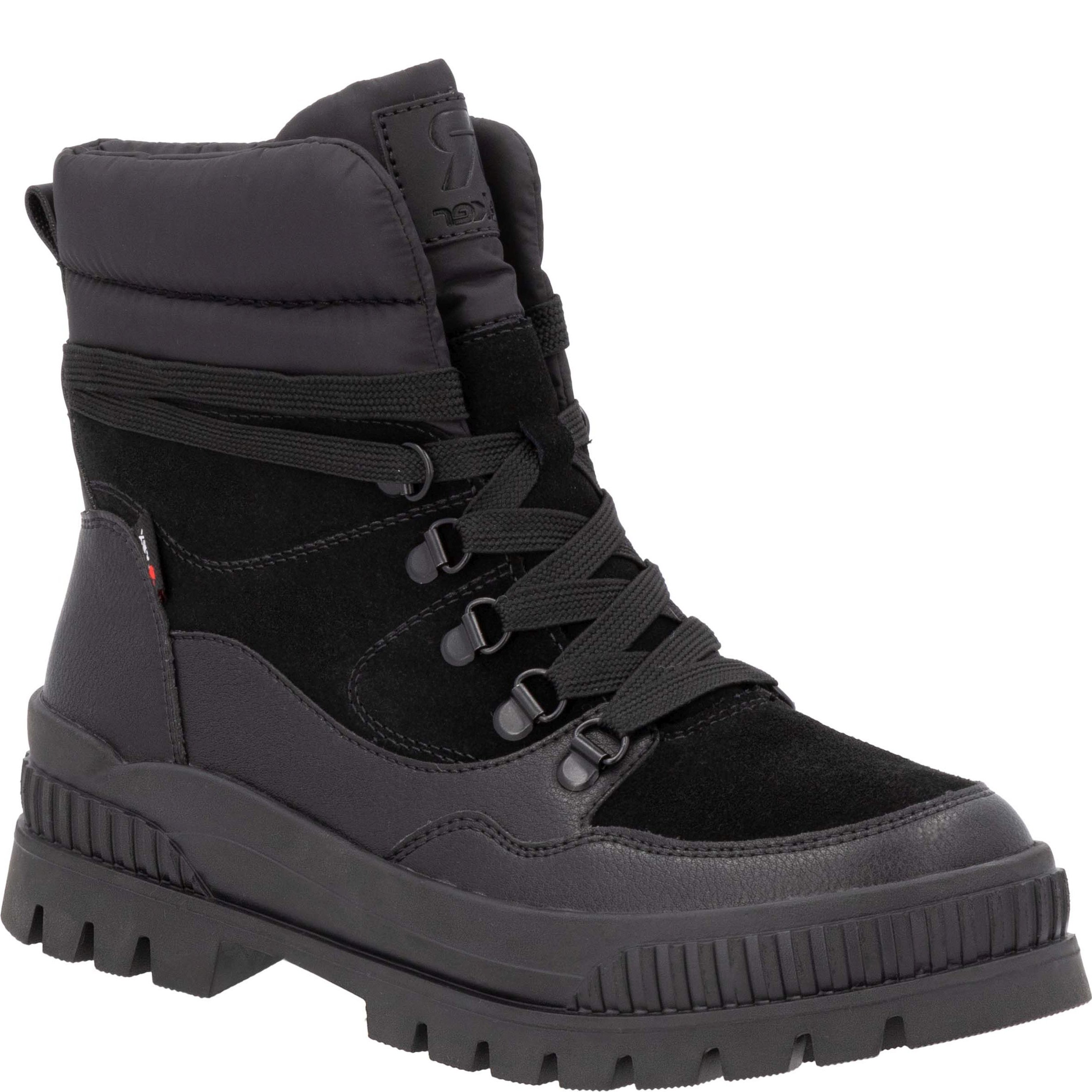 RIEKER EVOLUTION Aulinukai moterims, Juoda, Ladies mid height boots 1