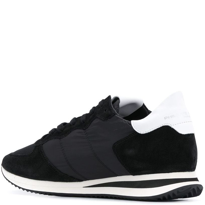 PHILIPPE MODEL Sportiniai bateliai vyrams, Juoda, Trpx low man sneaker 3