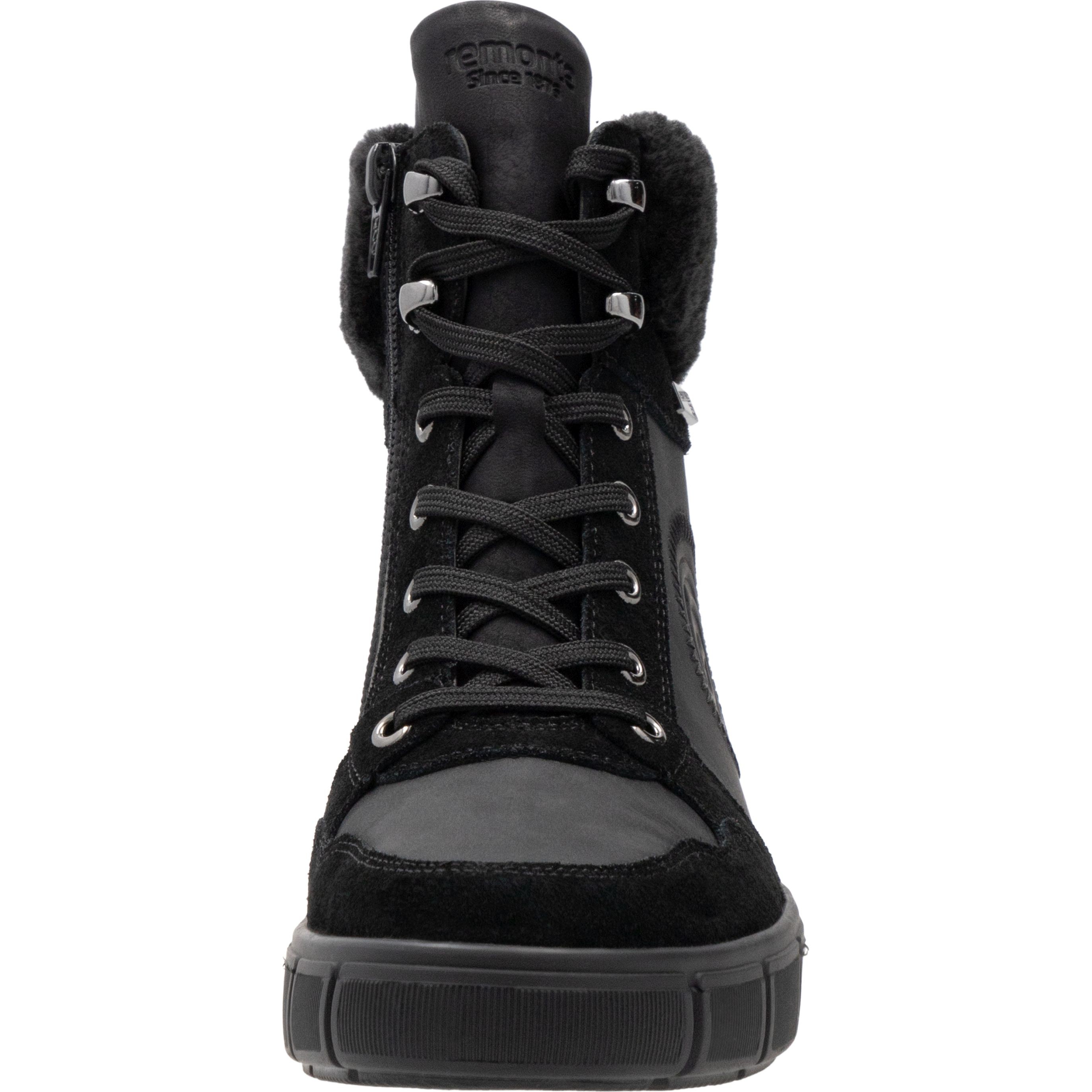 REMONTE Aulinukai moterims, Juoda, Ladies mid height boots 8