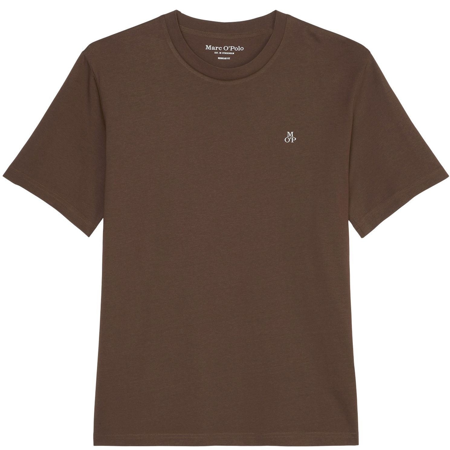 MARC O'POLO Marškinėliai vyrams, Ruda 1