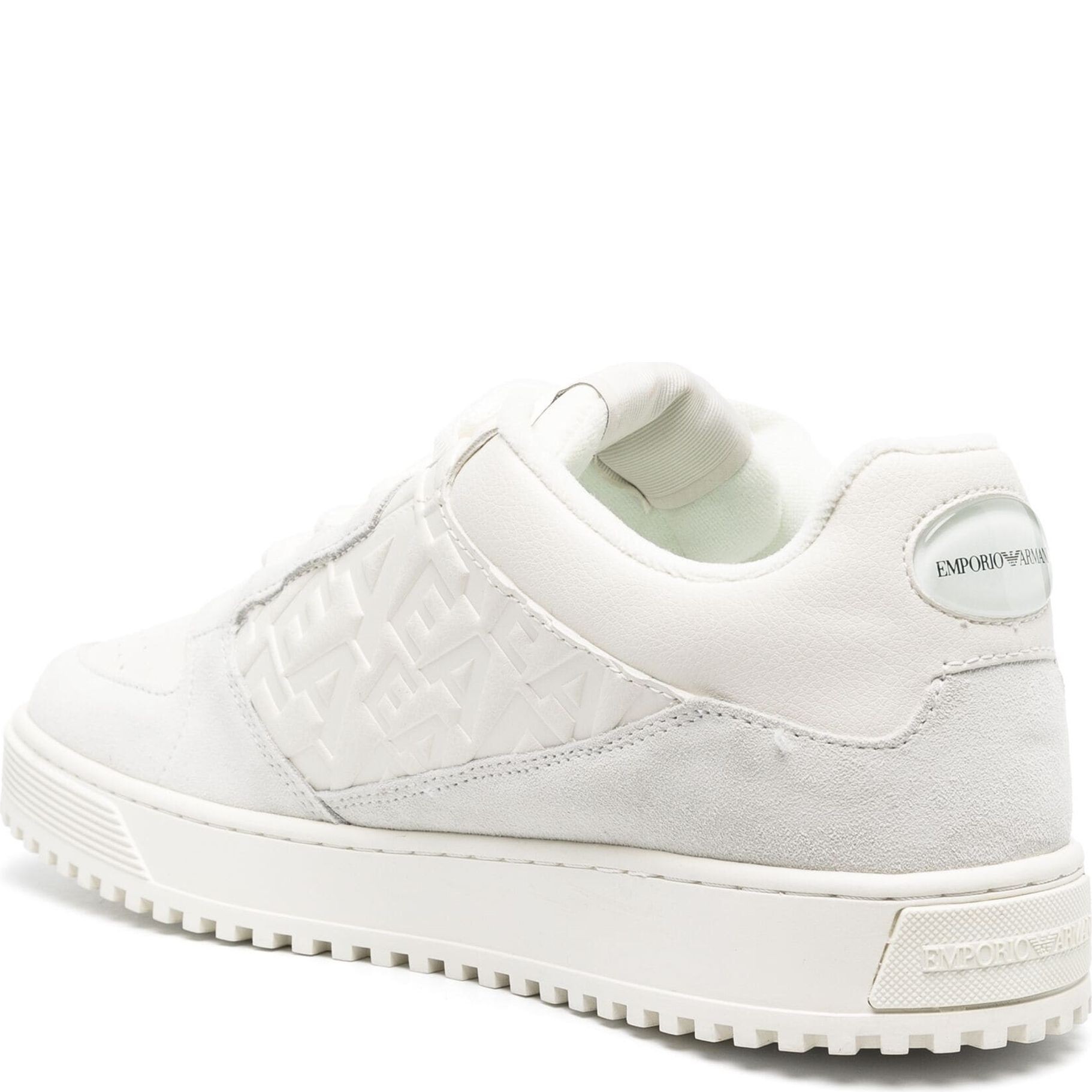 EMPORIO ARMANI Sportiniai bateliai vyrams, Balta, Sneaker 3
