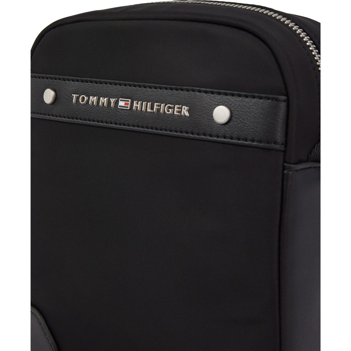 TOMMY HILFIGER Rankinė per petį vyrams, Juoda, Central repreve mini reporter 3