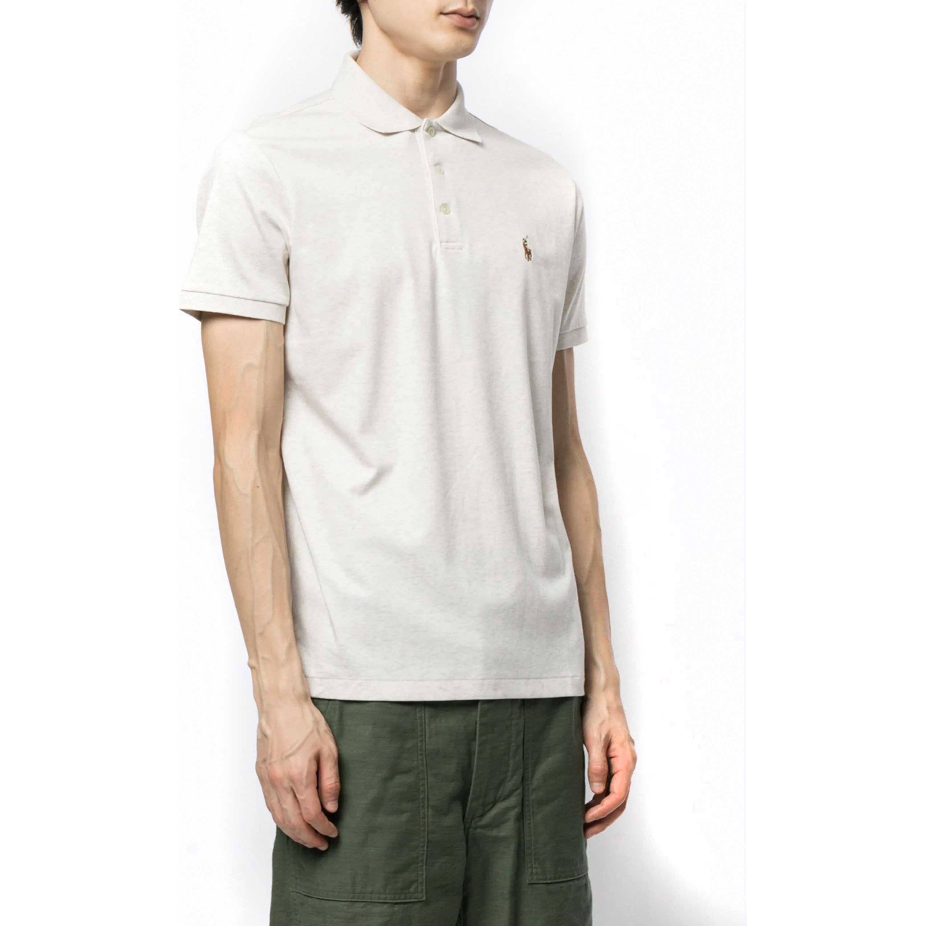 POLO RALPH LAUREN Polo marškiniai trumpos rank. vyrams, Pilka, Short sleeve polo 2