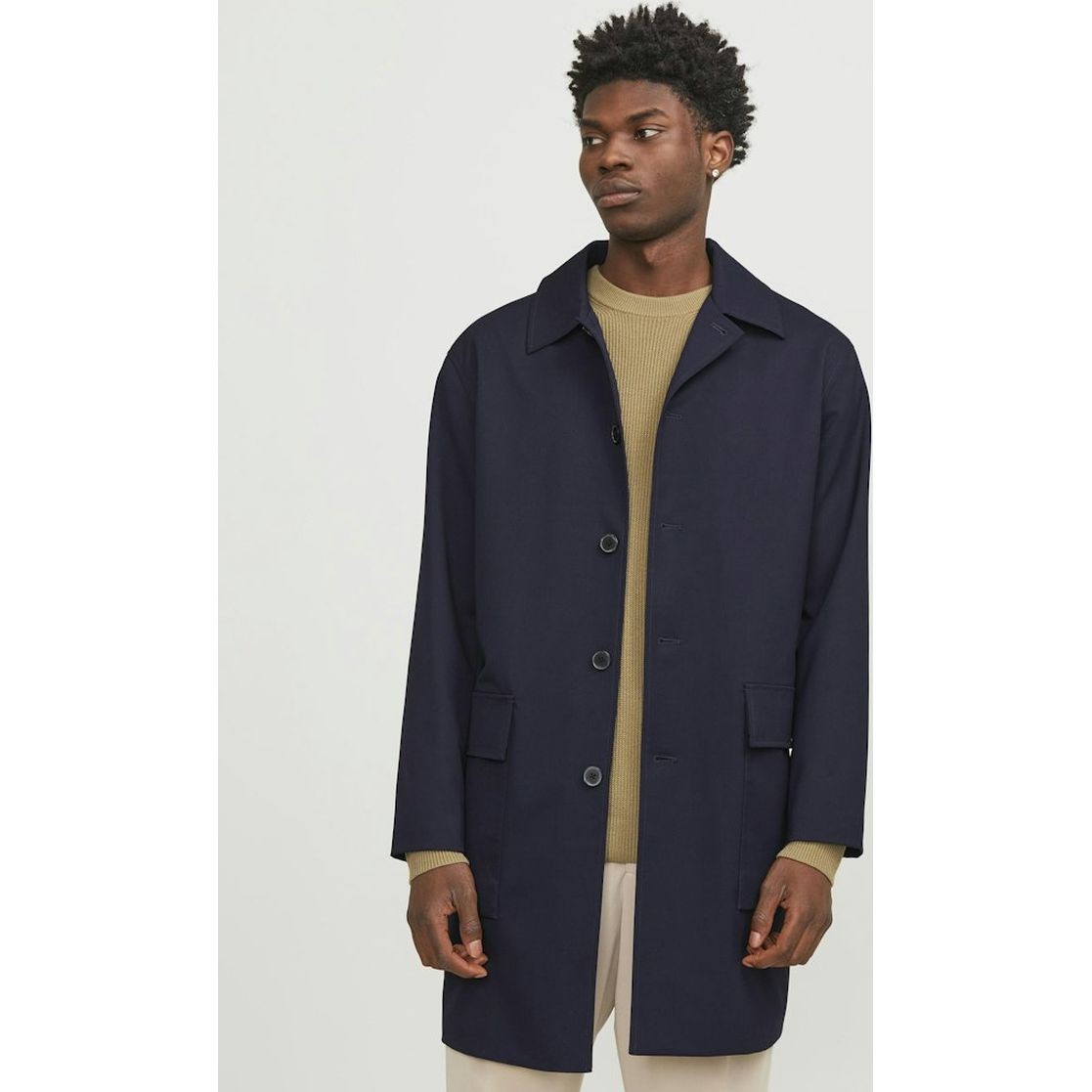 JACK & JONES Paltas vyrams, Mėlyna, Jprccdallas coats 2