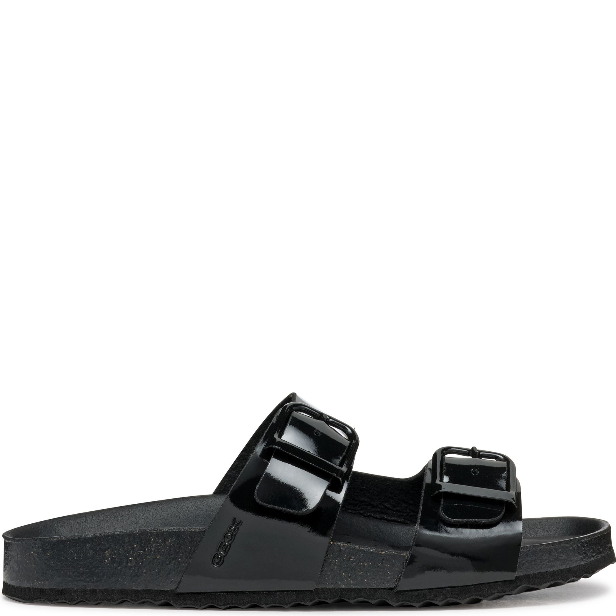 GEOX Šlepetės moterims, Juoda, Brionia slippers 2