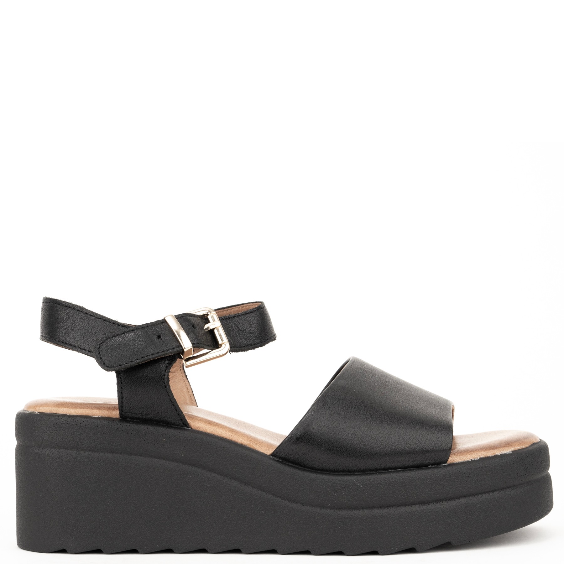 LA CONTE Basutės moterims, Juoda, Sandals 2