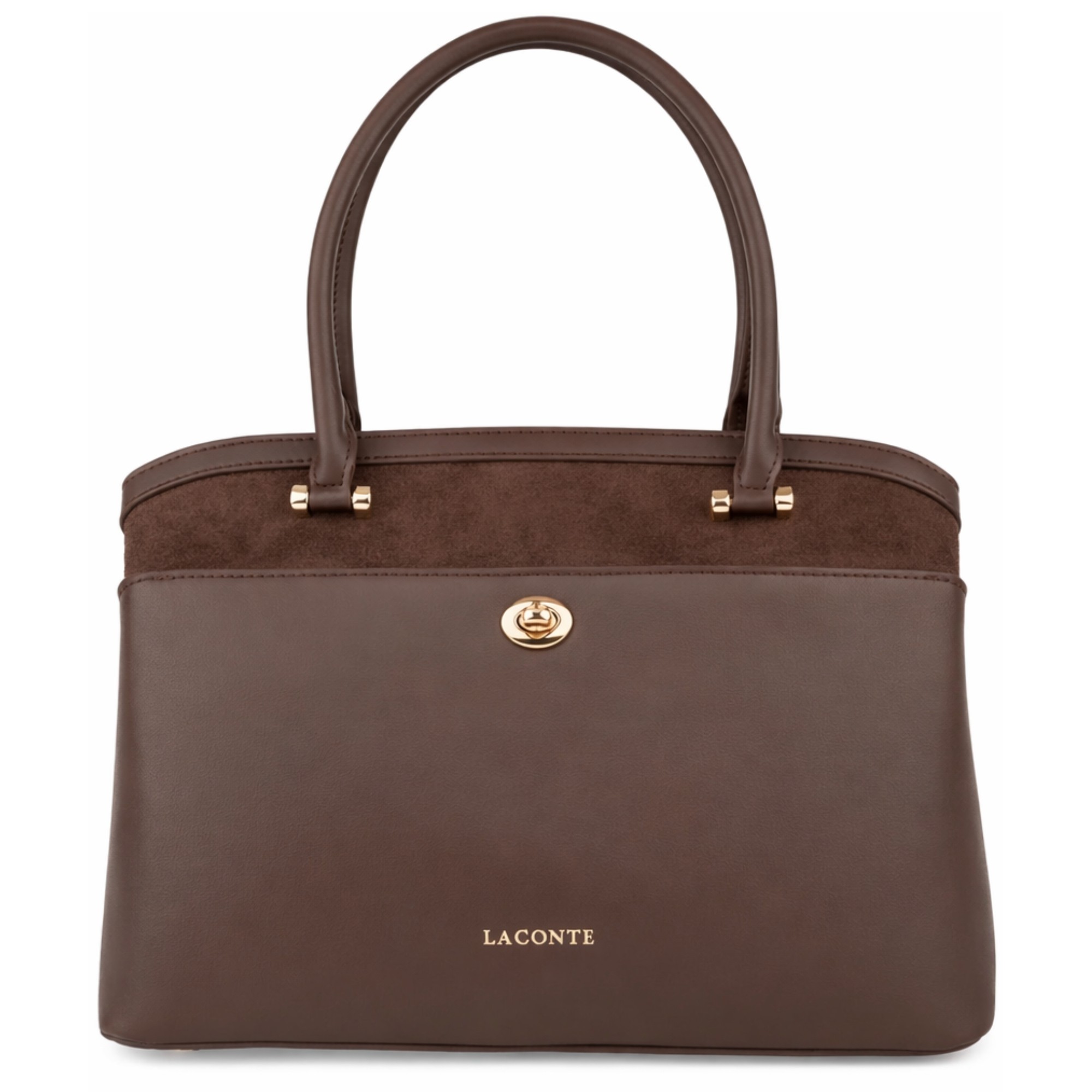 LA CONTE Pirkinių krepšys moterims, D.brown, Tote bag 1