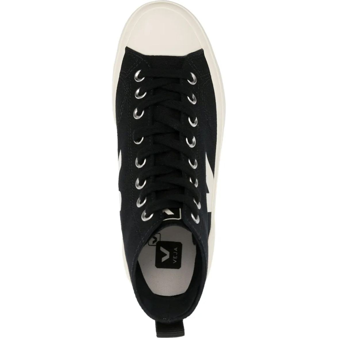 VEJA Laisvalaikio bateliai moterims, Juoda, Wata ii canvas 4