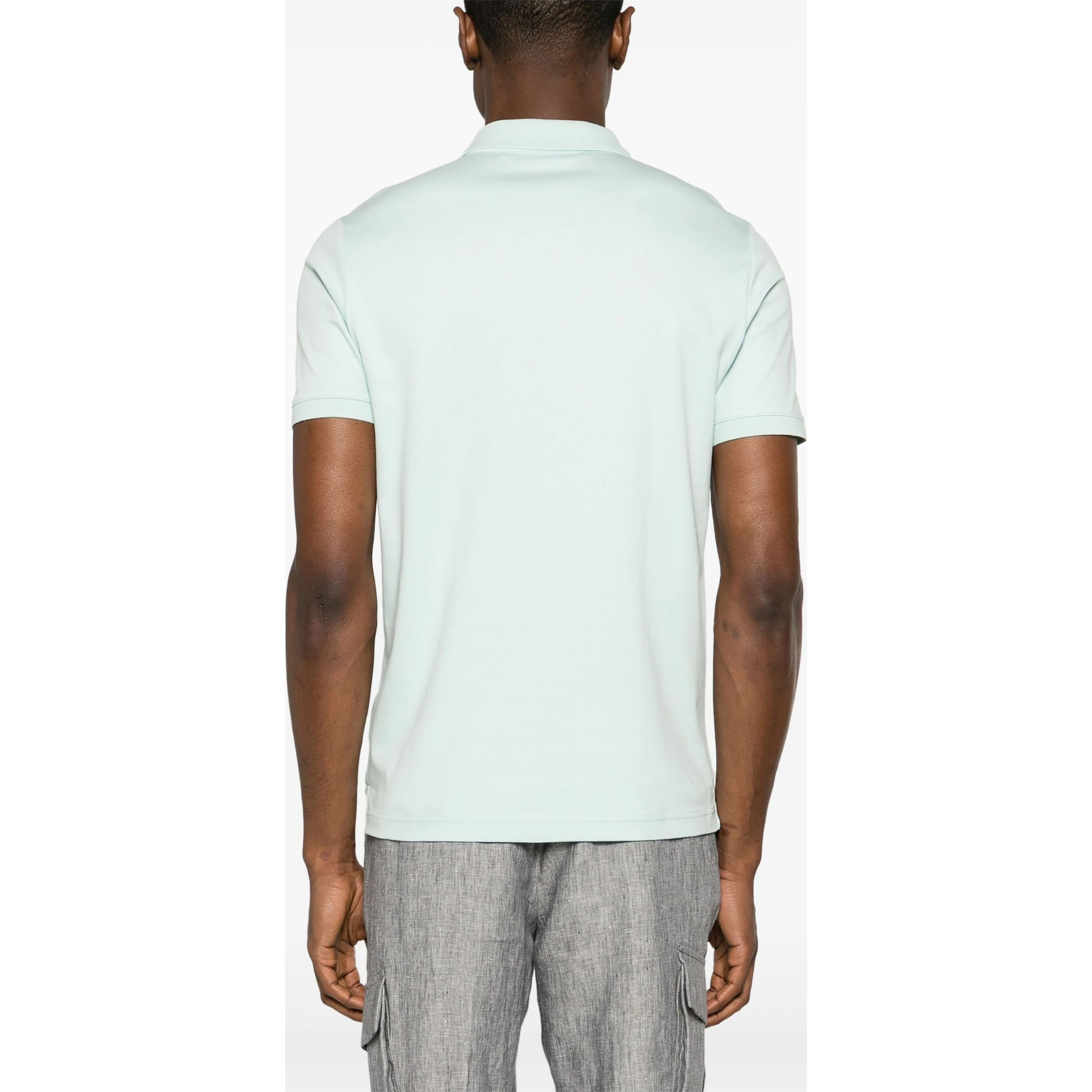 CALVIN KLEIN Polo marškiniai trumpos rank. vyrams, Mėlyna, S/s polo 3