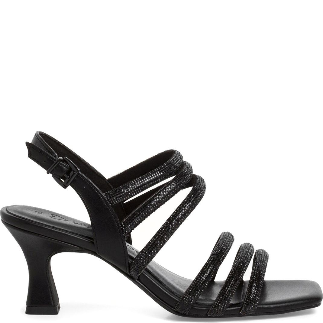 MARCO TOZZI Basutės moterims, Juoda, SANDALS 2