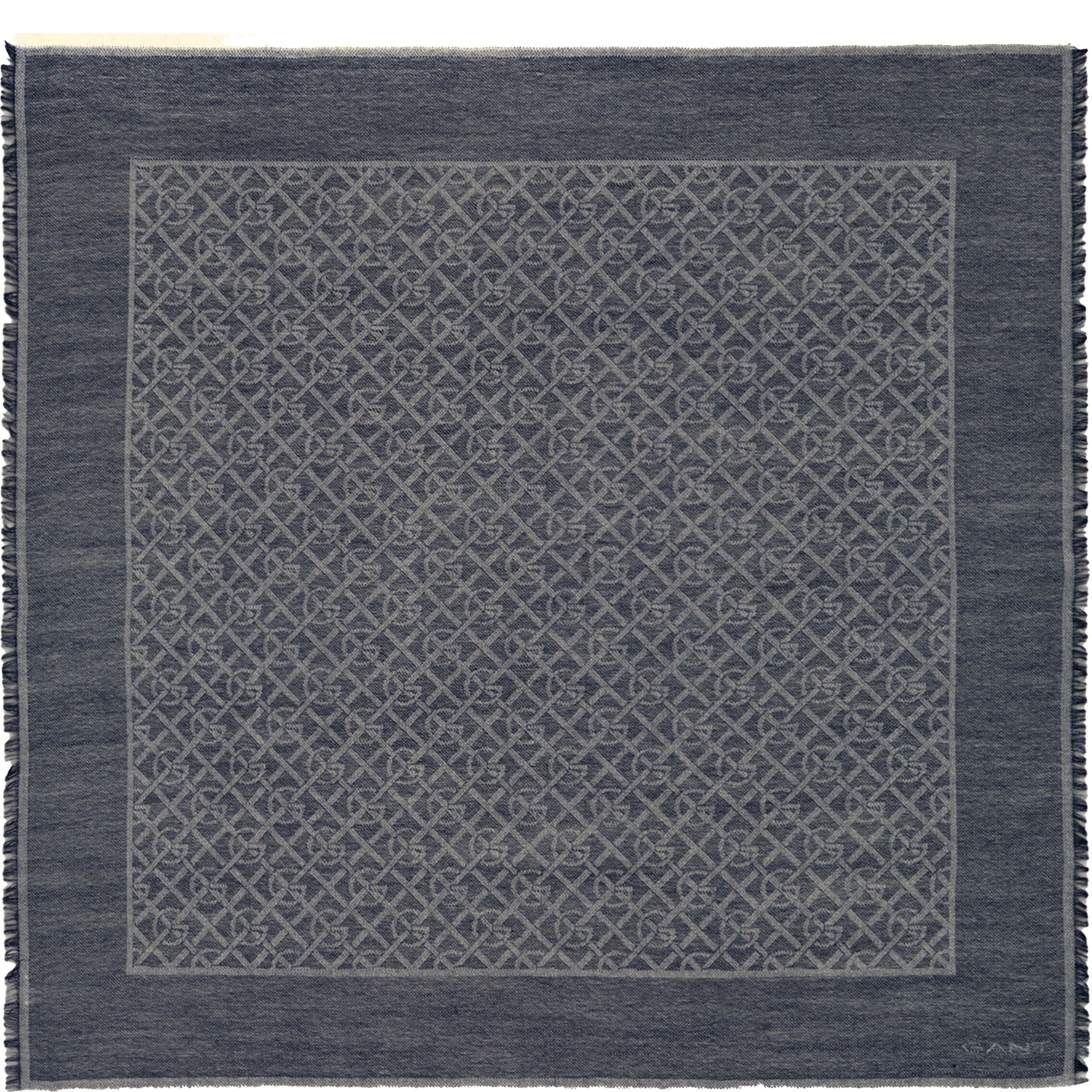 GANT Šalikas moterims, Mėlyna, G PATTERN LIGHTWEIGHT 3